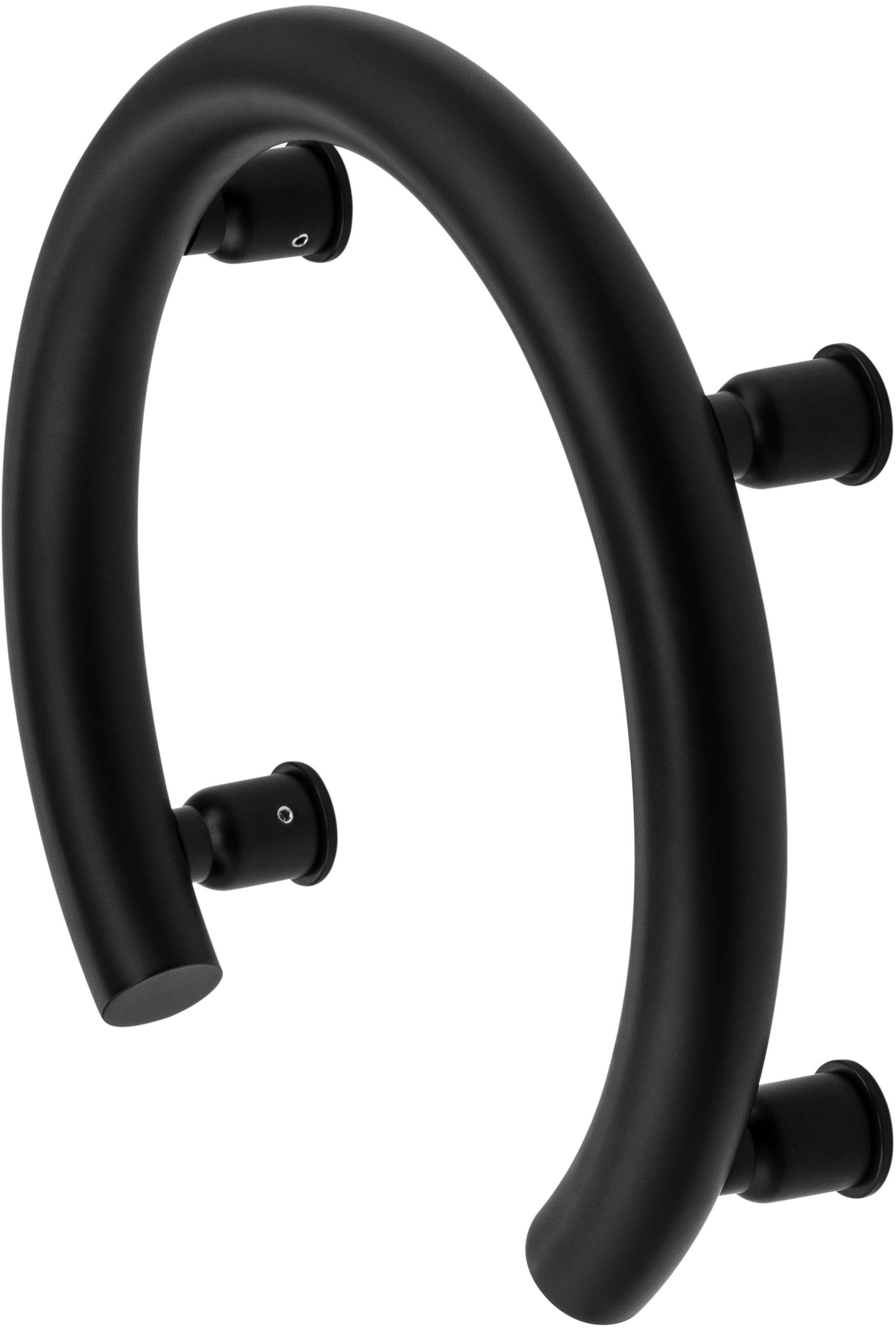 Deante Haltegriff »Vital« Wandhalterung in Hufeisenform, 2in1, moderne Nero-Beschichtung, Tragegewicht 150 kg, einfache Montage