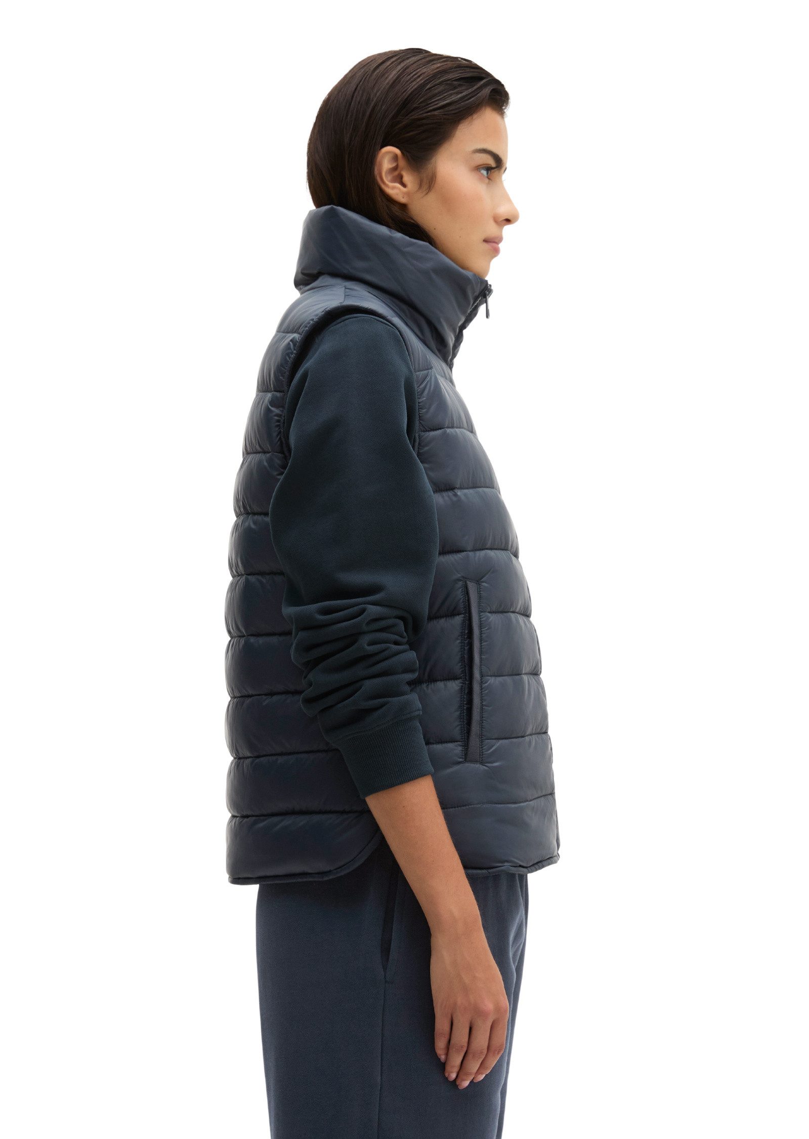 Marc O'Polo Steppweste mit recycelten Materialien
