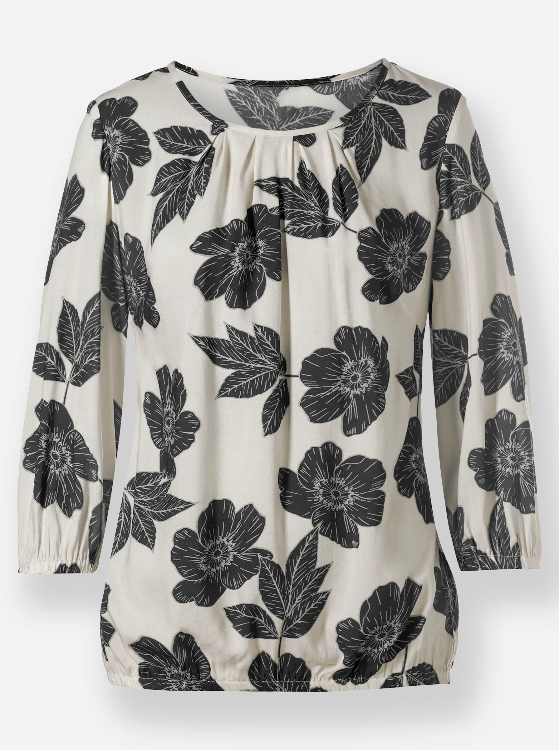 Witt Klassische Bluse Bluse 3/4-Arm