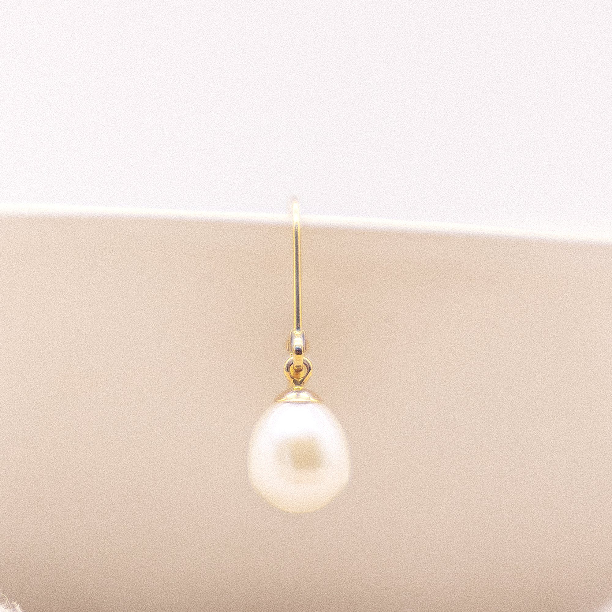 Fascination by Ellen K. Paar Ohrhänger 333 Gold Perlen weiß 8-8,5mm günstig online kaufen