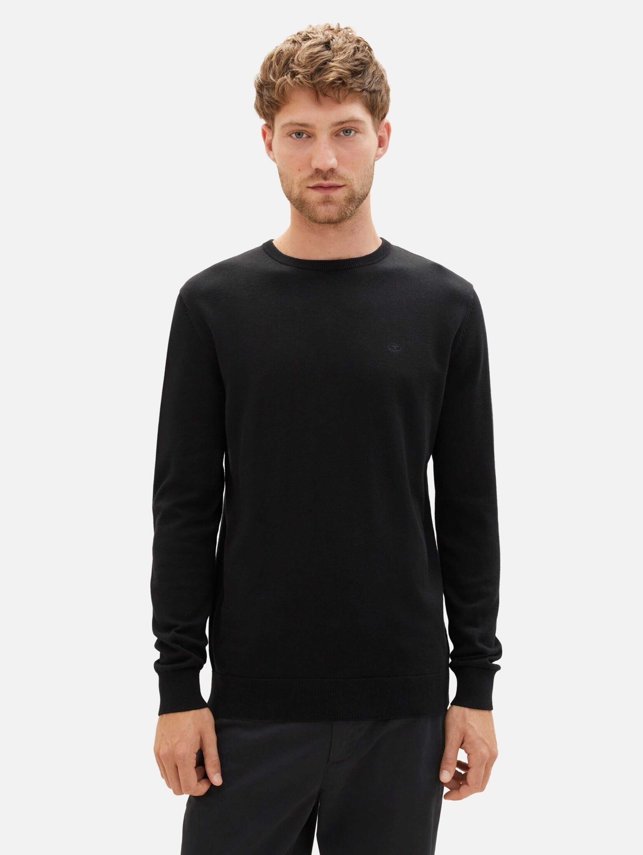 TOM TAILOR Rundhalspullover (1-tlg) günstig online kaufen