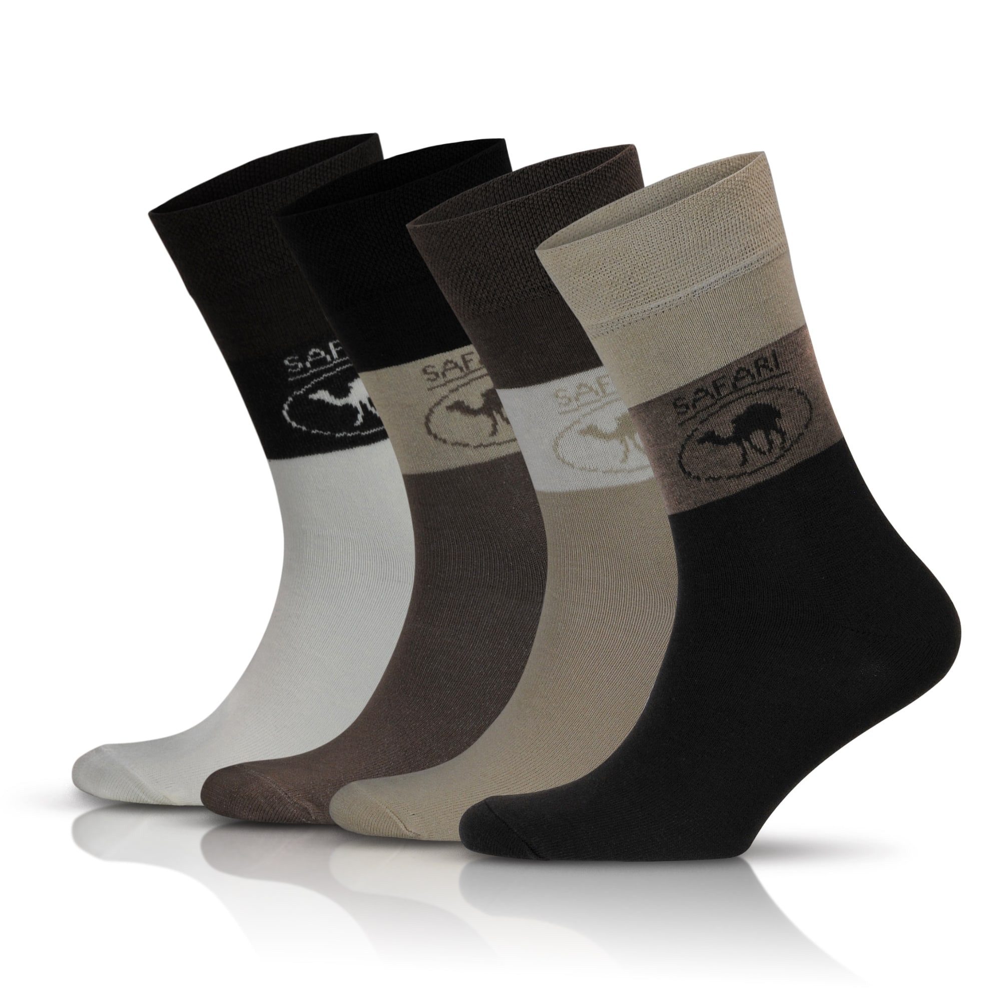 GoWith Basicsocken Baumwollsocken Crew Socken Buntes Design Bequeme & Atmun günstig online kaufen