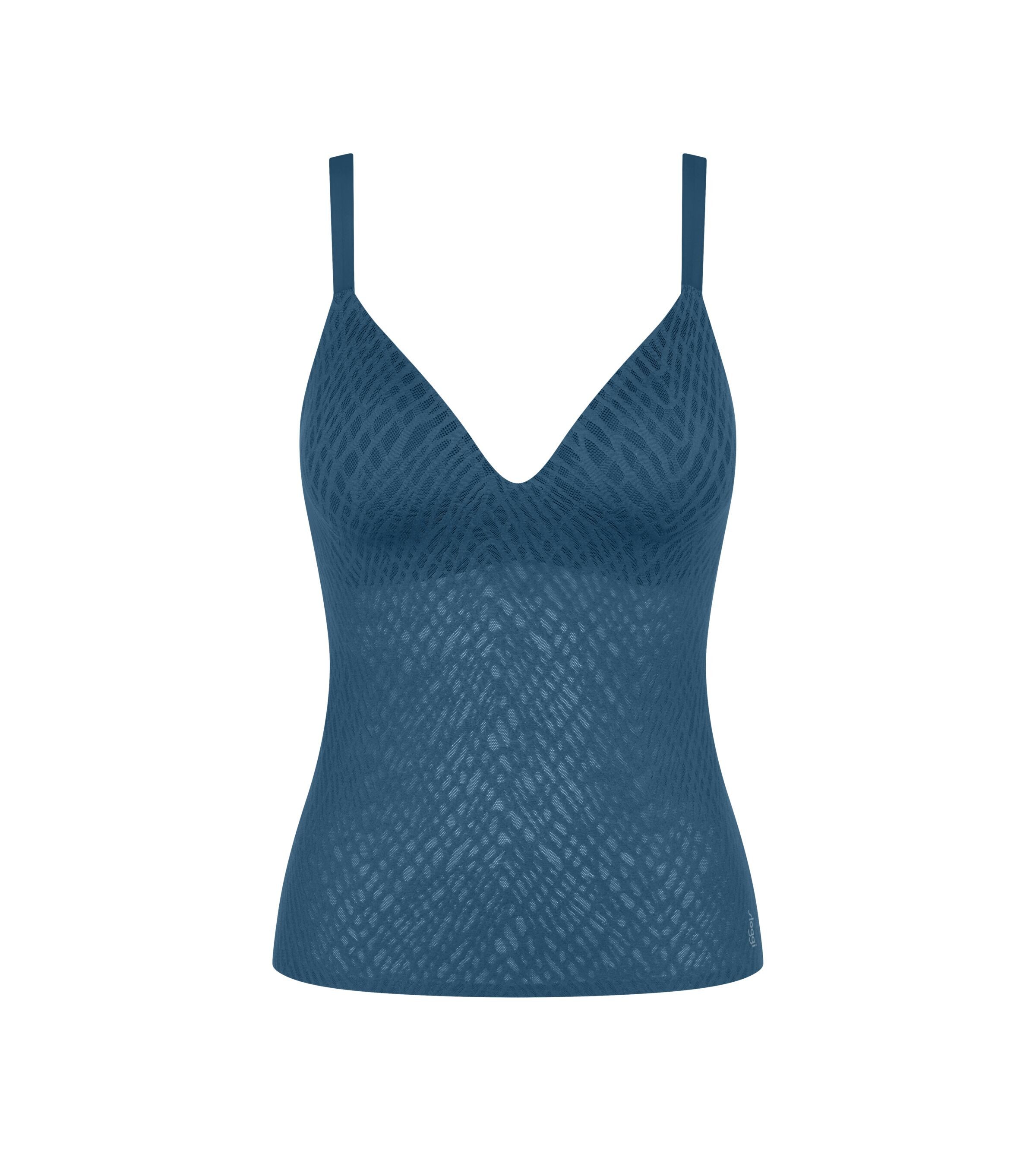 sloggi BH-Hemd ZEROFeelBliss THE UP PushUpShirt unsichtbar mit Spitzenoptik – Bild 2 von 5