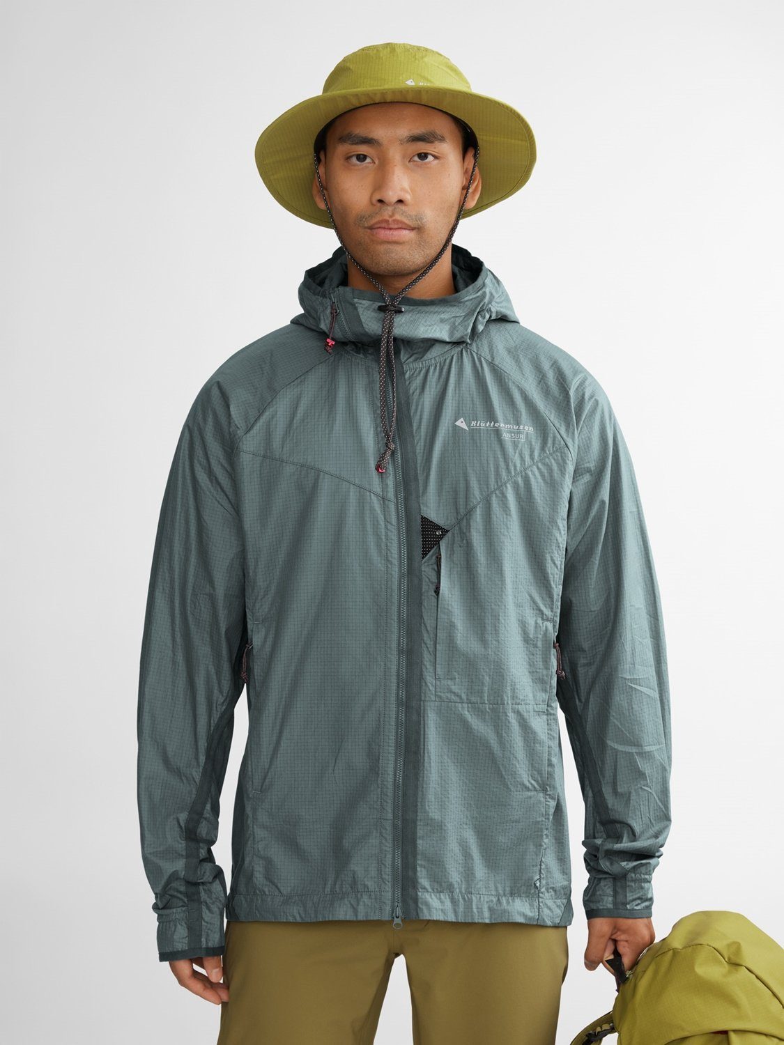 Klättermusen Windbreaker Ansur Hooded Wind Jacket M's