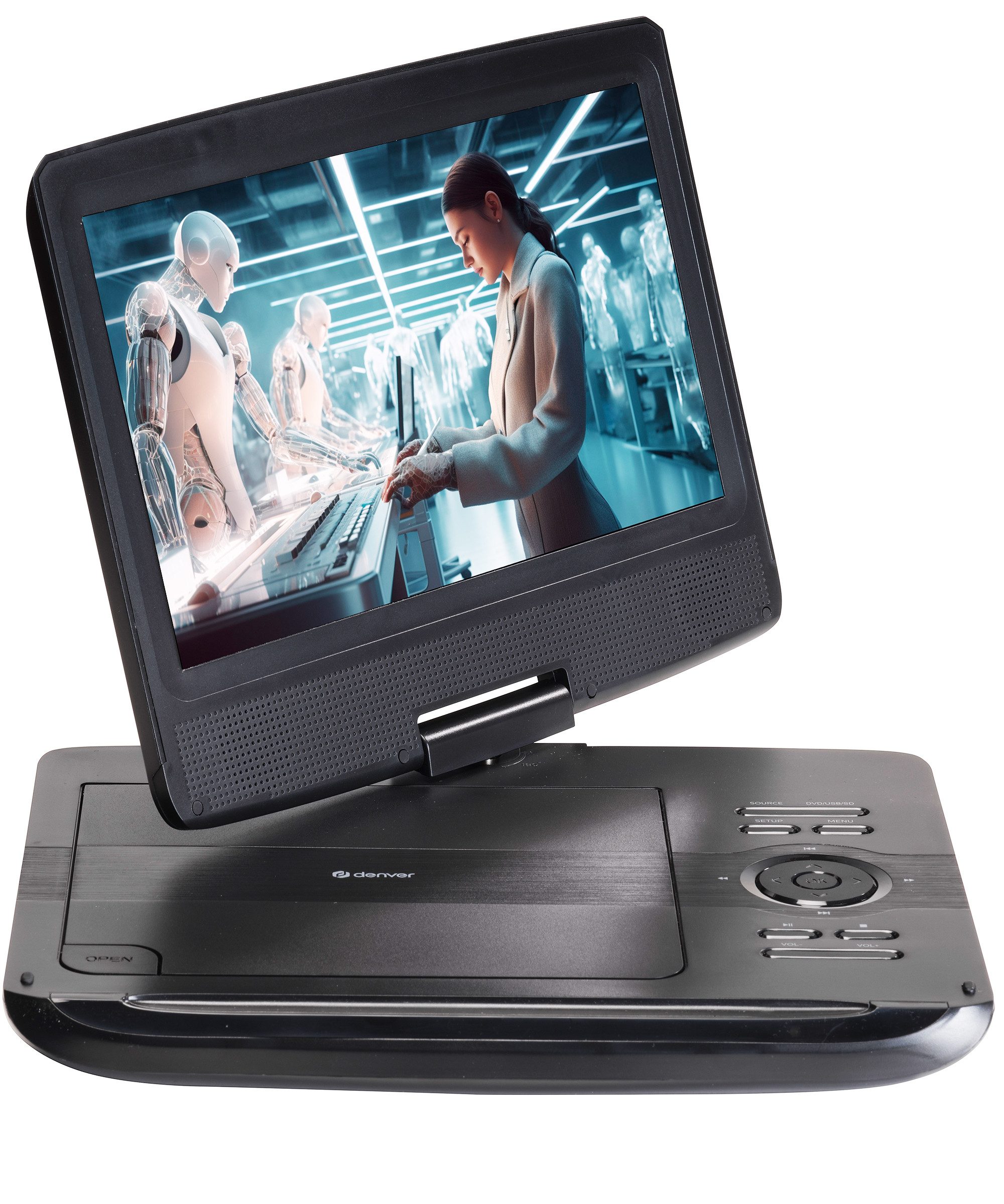 Denver MT-1097 Portabler DVD-Player
