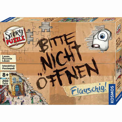 Kosmos Puzzle Bitte nicht öffnen, 200 Puzzleteile