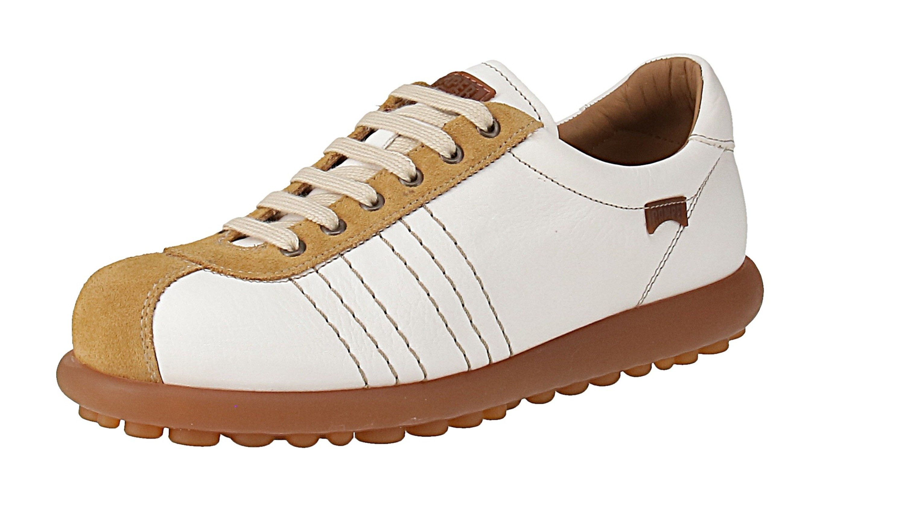 Camper Camper K201758-010 Pelotas - Damen Freizeitschuhe - Off-White-Honig Sneaker