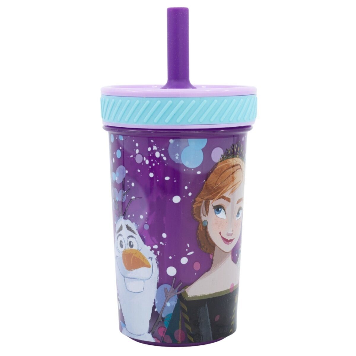 Disney Trinkflasche Disney Frozen Kippsicher Trinkbecher PP 370ml Drop Safe