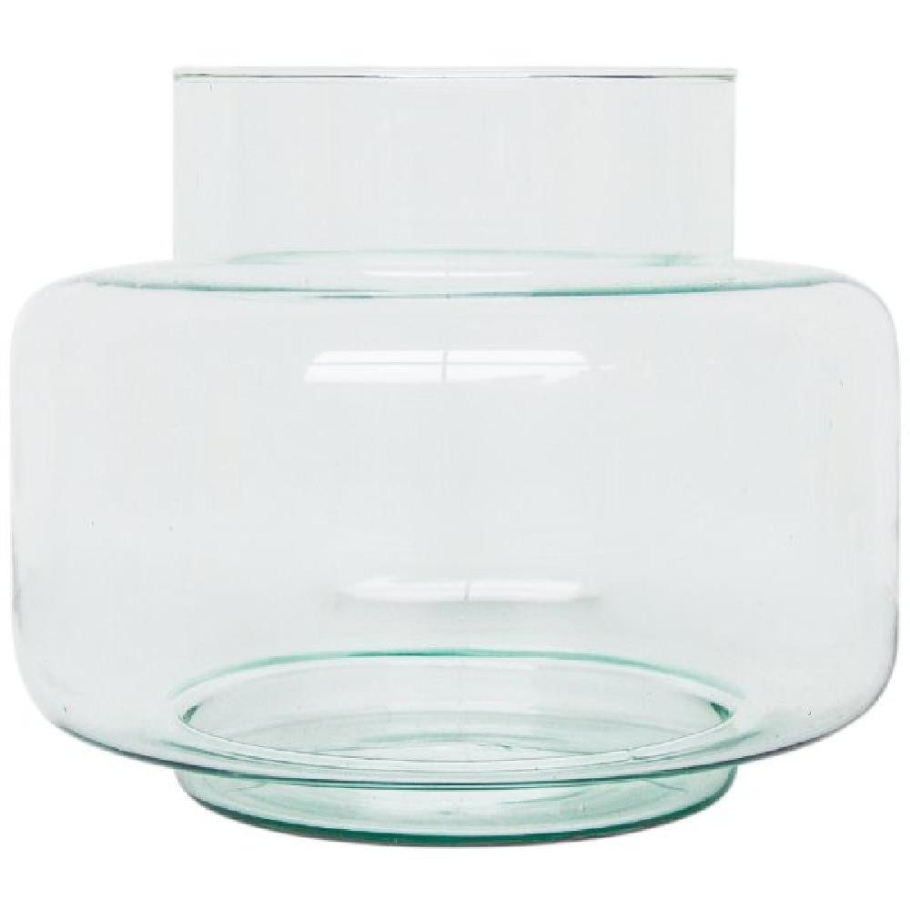 Urban Nature Culture Dekovase Vase Recycled Glass Transparent (22x18cm). € 14,09