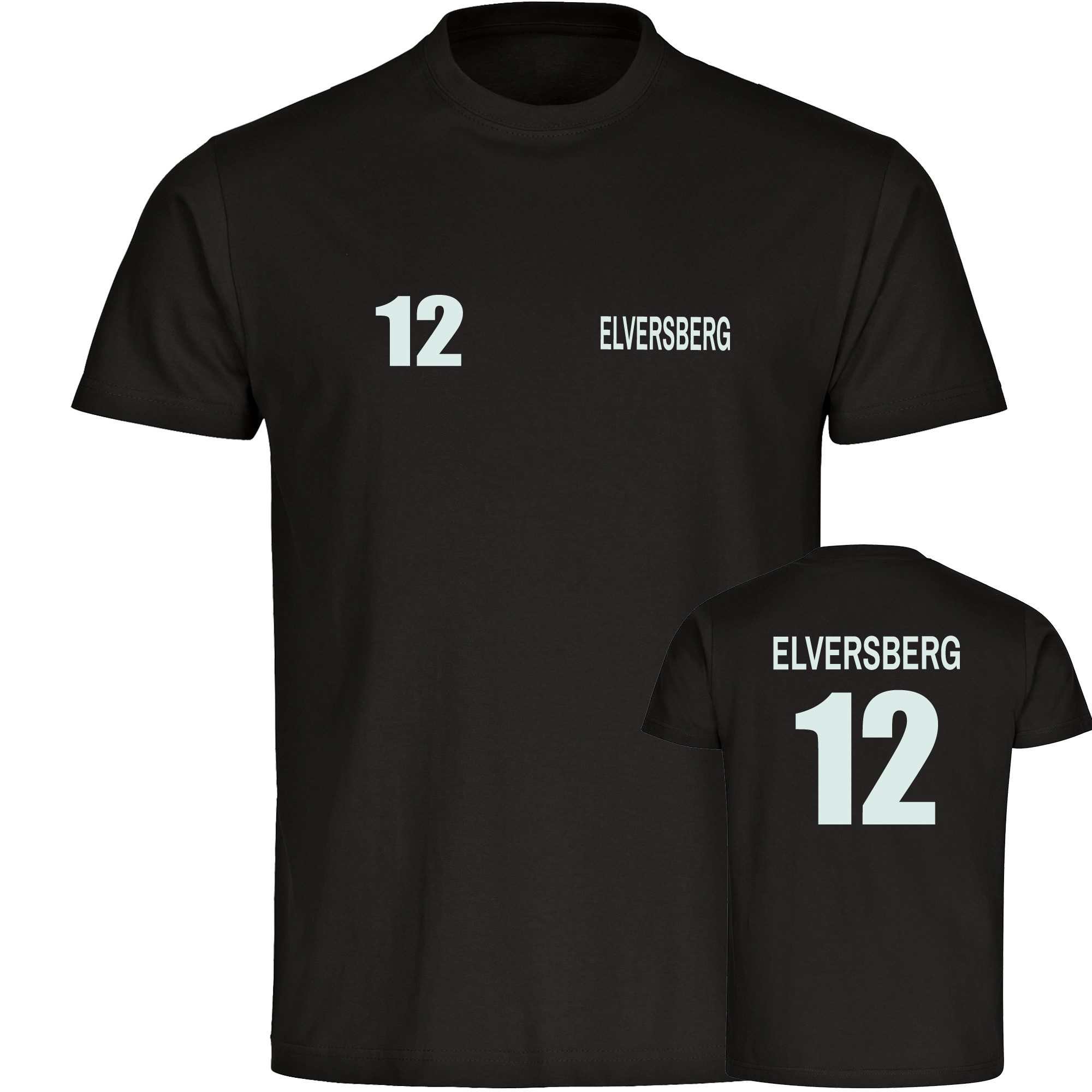 T-Shirt Herren Elversberg - Trikot Nummer 12 - Männer