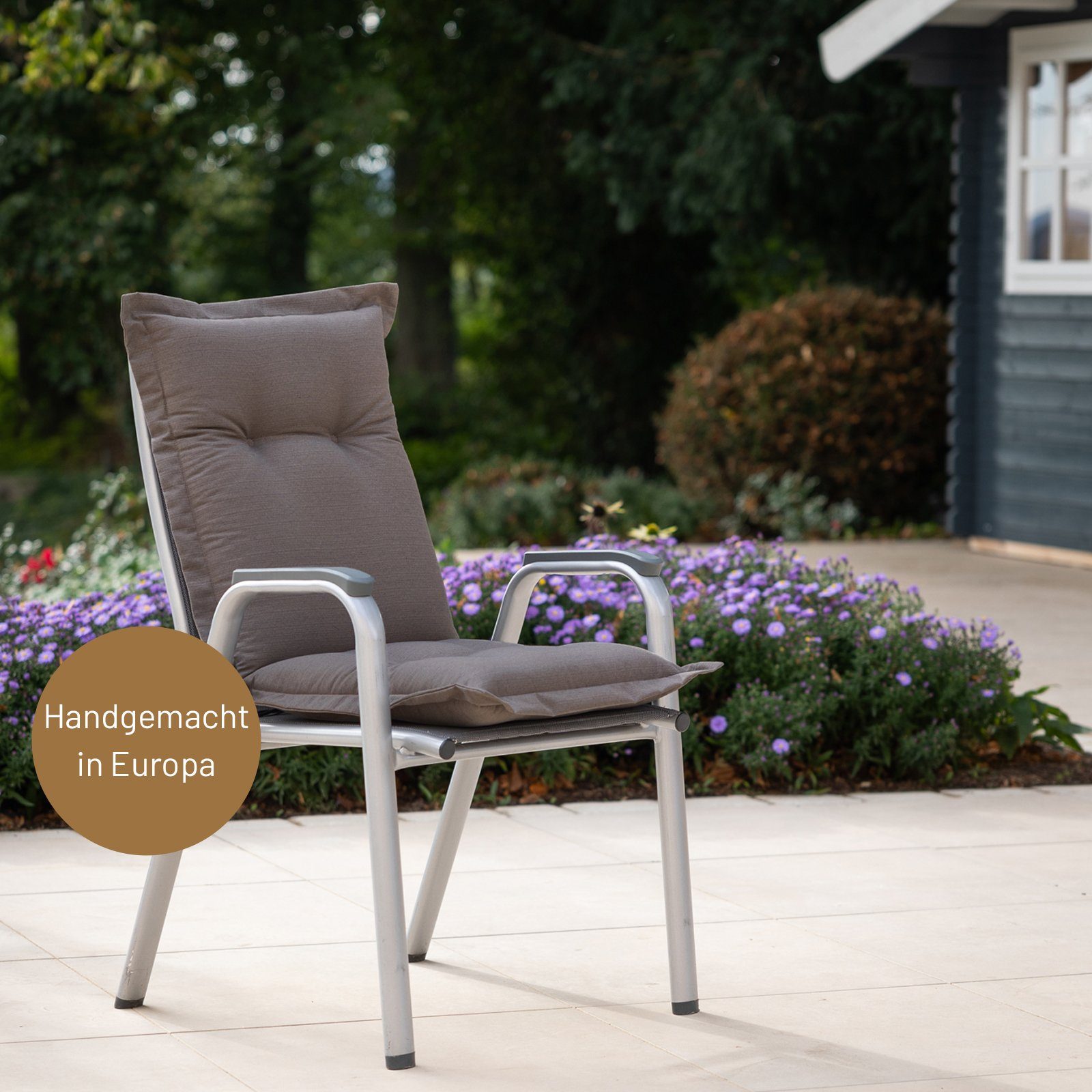 Herlag Polsterauflage Ava Niedriglehner Gartenstuhlauflage extra günstig online kaufen