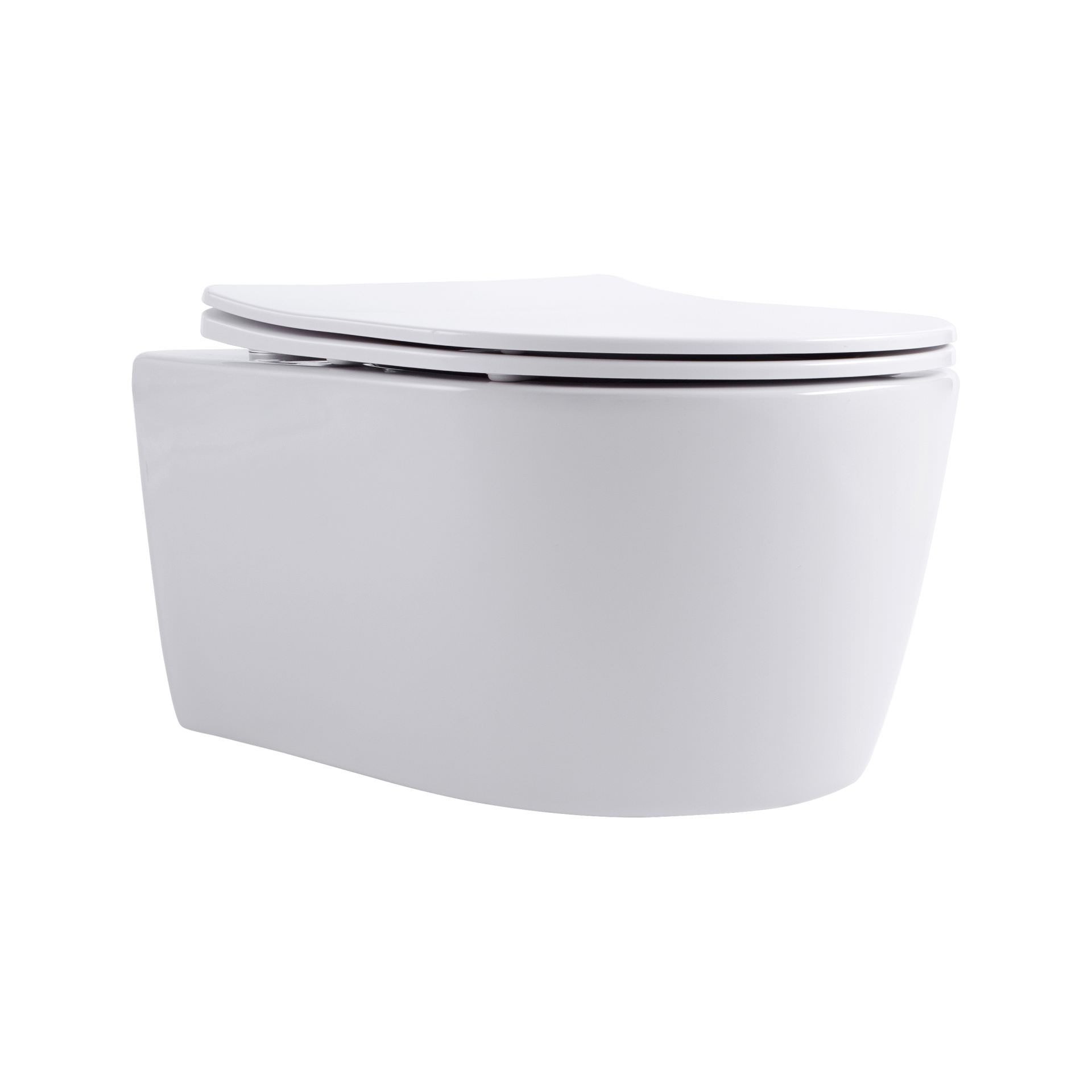 Belvit Tiefspül-WC BV-HW2906, Einfache Reinigung