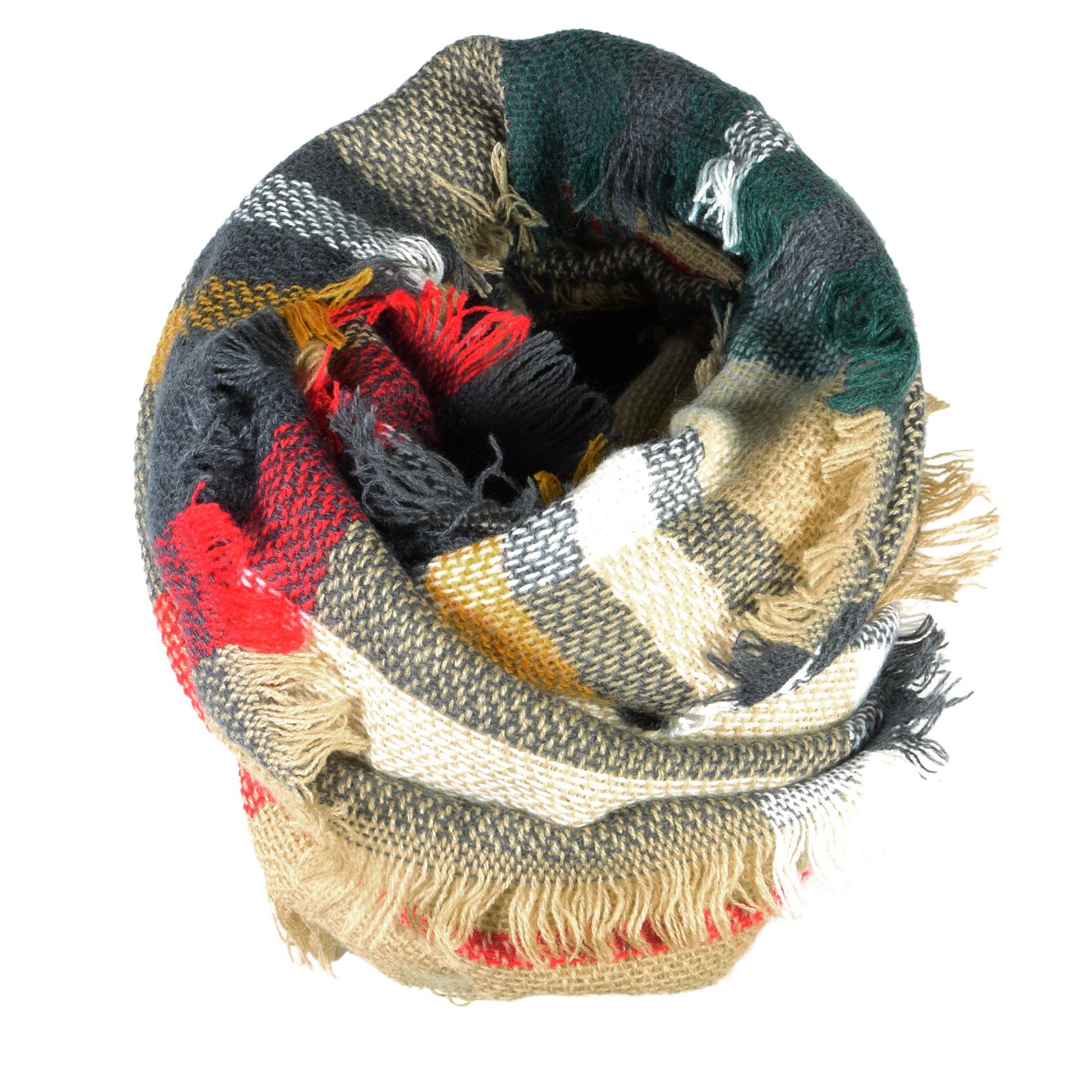 cosey Loop Bunter Schal (Loop-Schal), XL günstig online kaufen
