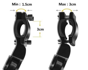 BAYLI Fahrradständer Bayli 22-26 Zoll Fahrradständer mit Anti-Rutsch Gummifuß, Faltbarer