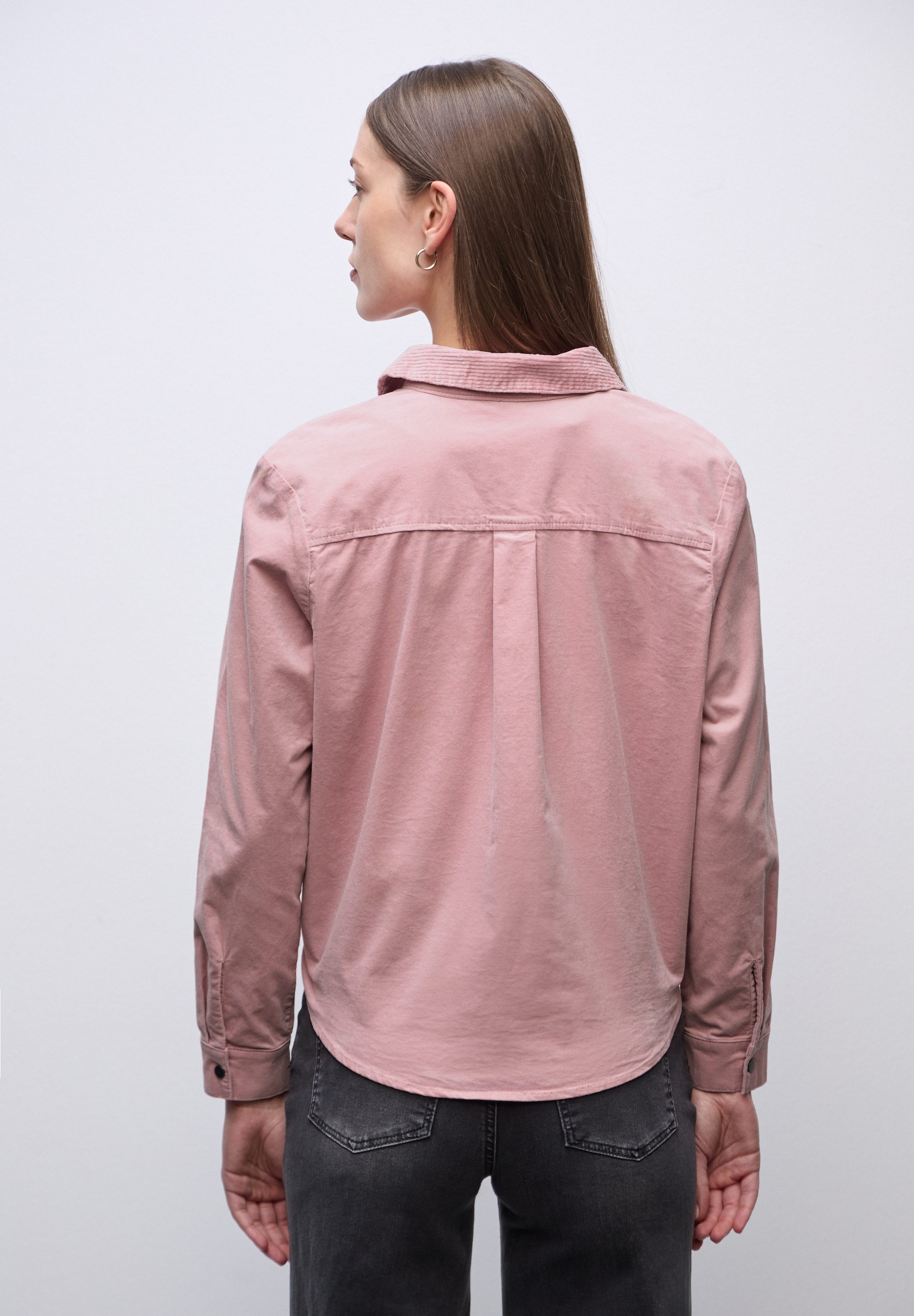 STREET ONE Langarmbluse mit Hemdkragen und günstig online kaufen