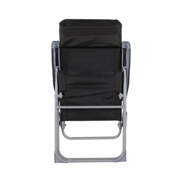 Mojawo Essgruppe Outdoor Camping Sitzgarnitur schwarz 3-teilig 80x80cm