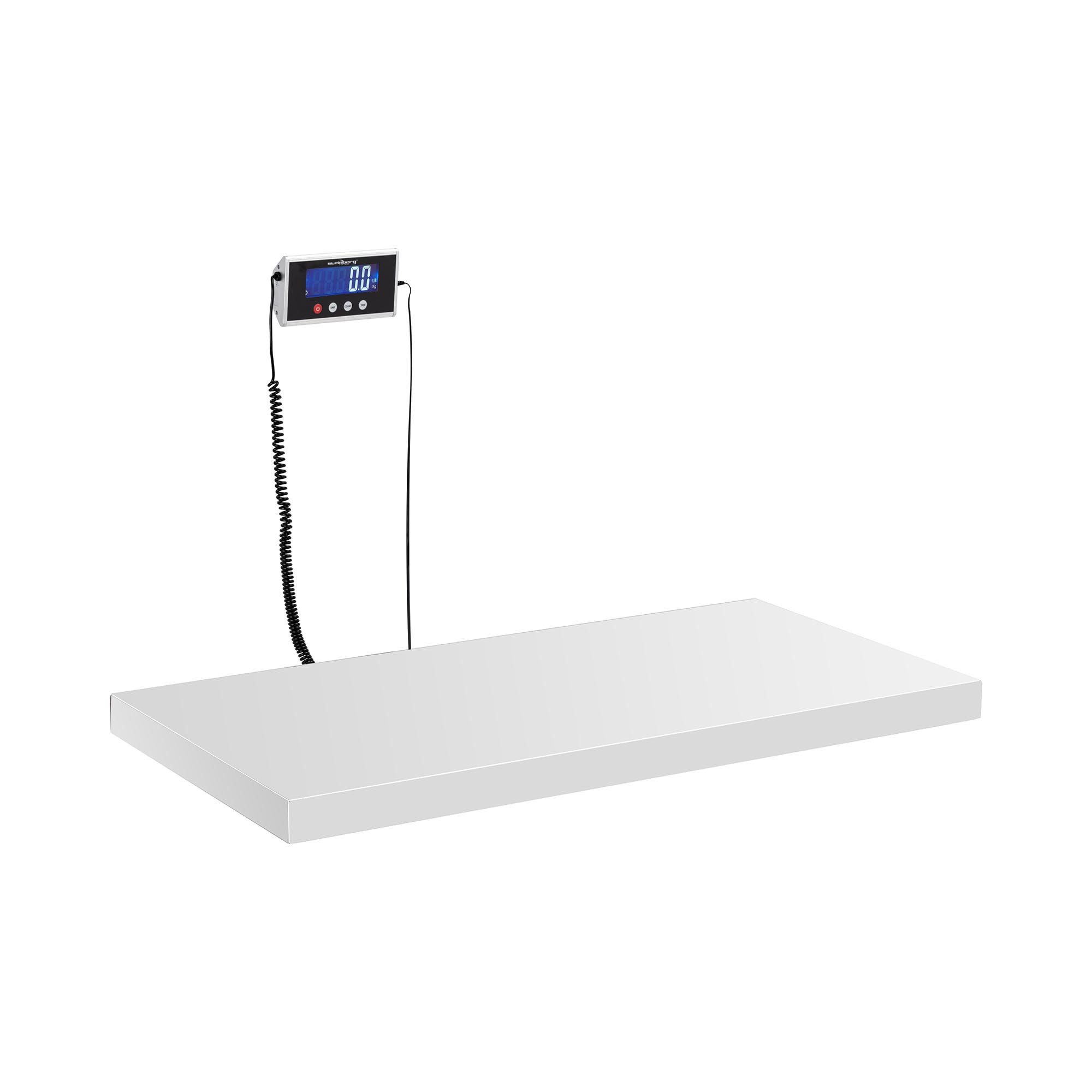 Präzisionswaage Bodenwaage 500 kg/ 100 g Paketwaage Industriewaage Schwerlastwaage LCD