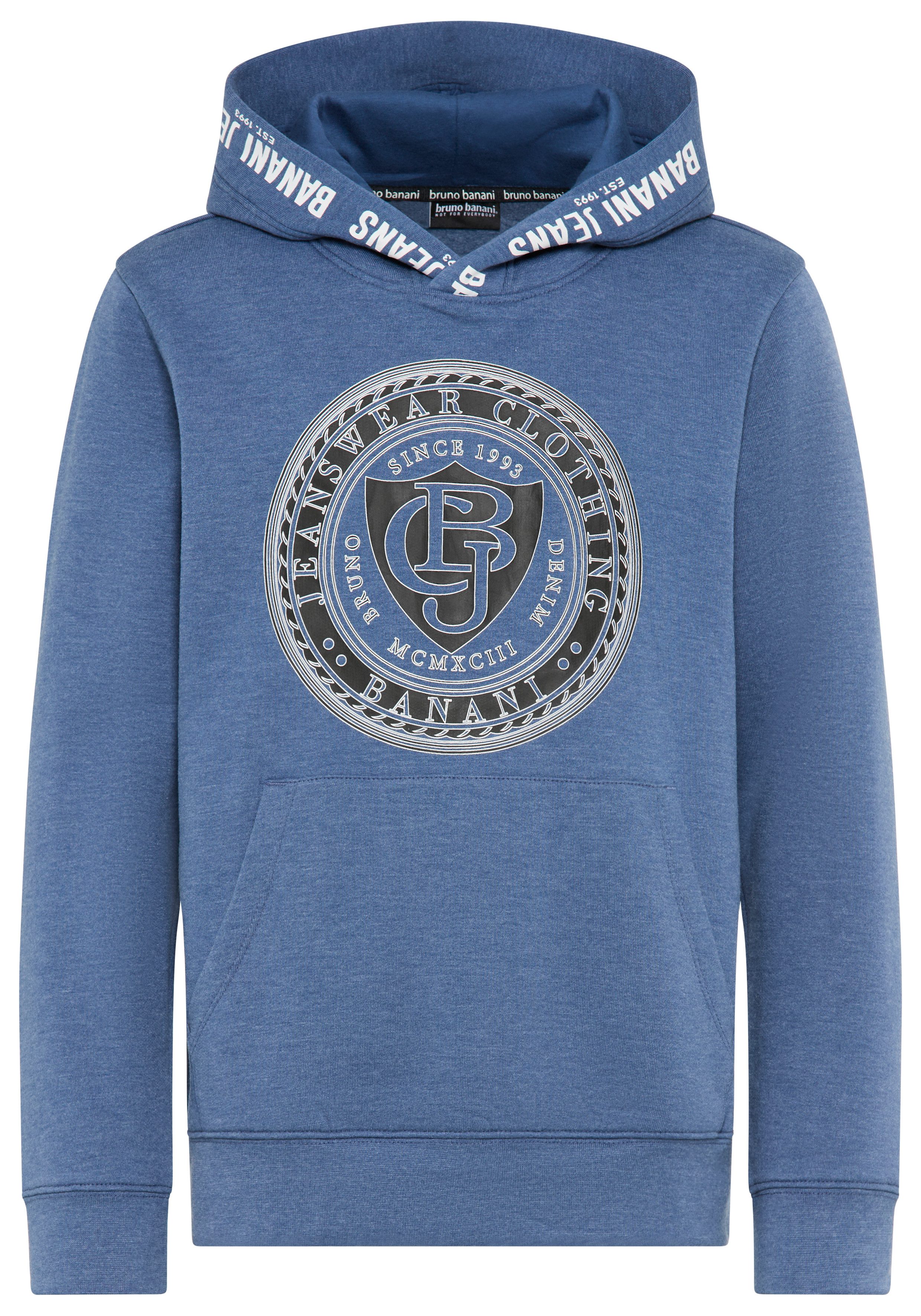 Kapuzensweatshirt Hoodie mit Logo-Drucken für Jungen