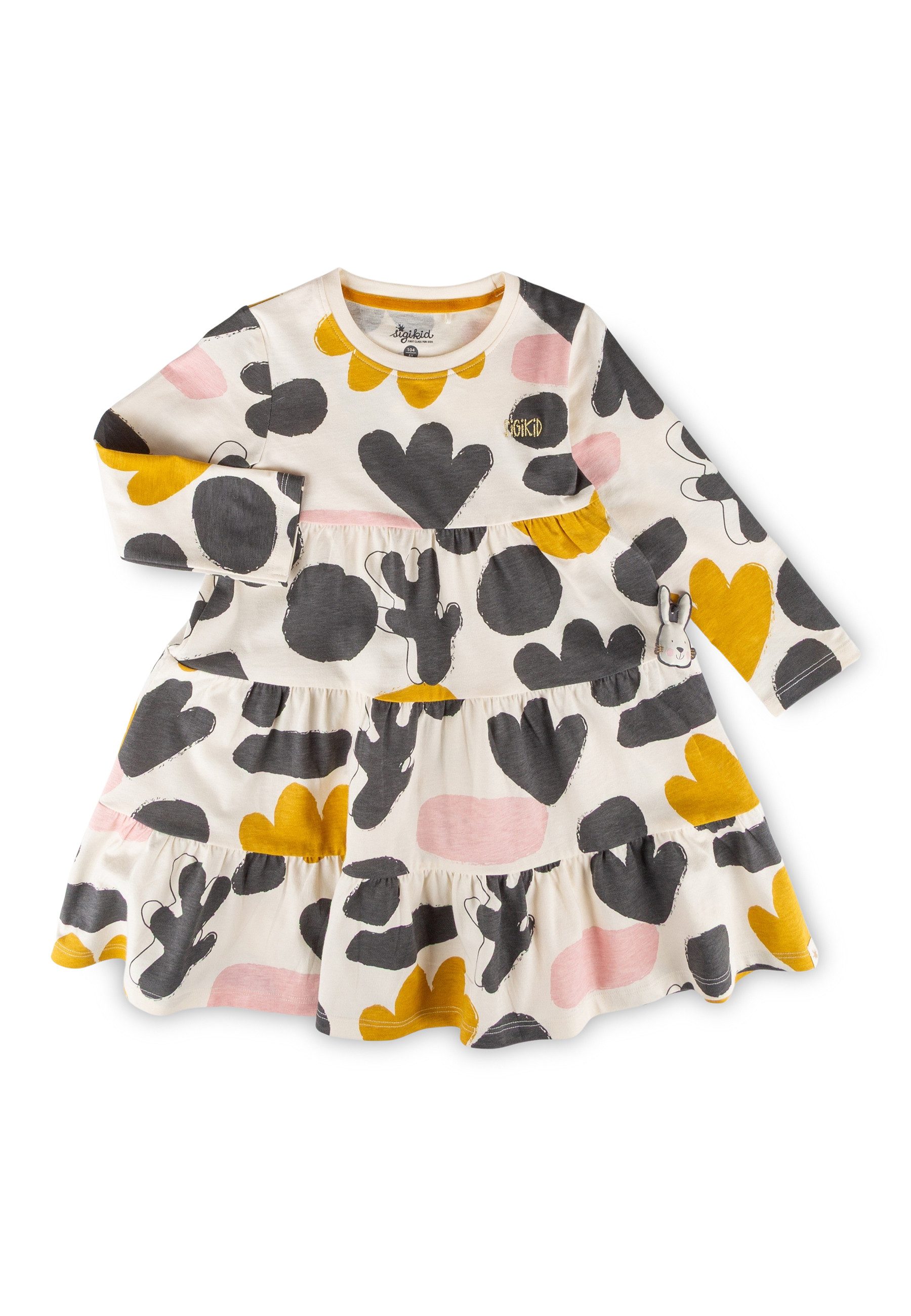 Sigikid Jerseykleid Schneehase für Kinder Mädchen (1-tlg)