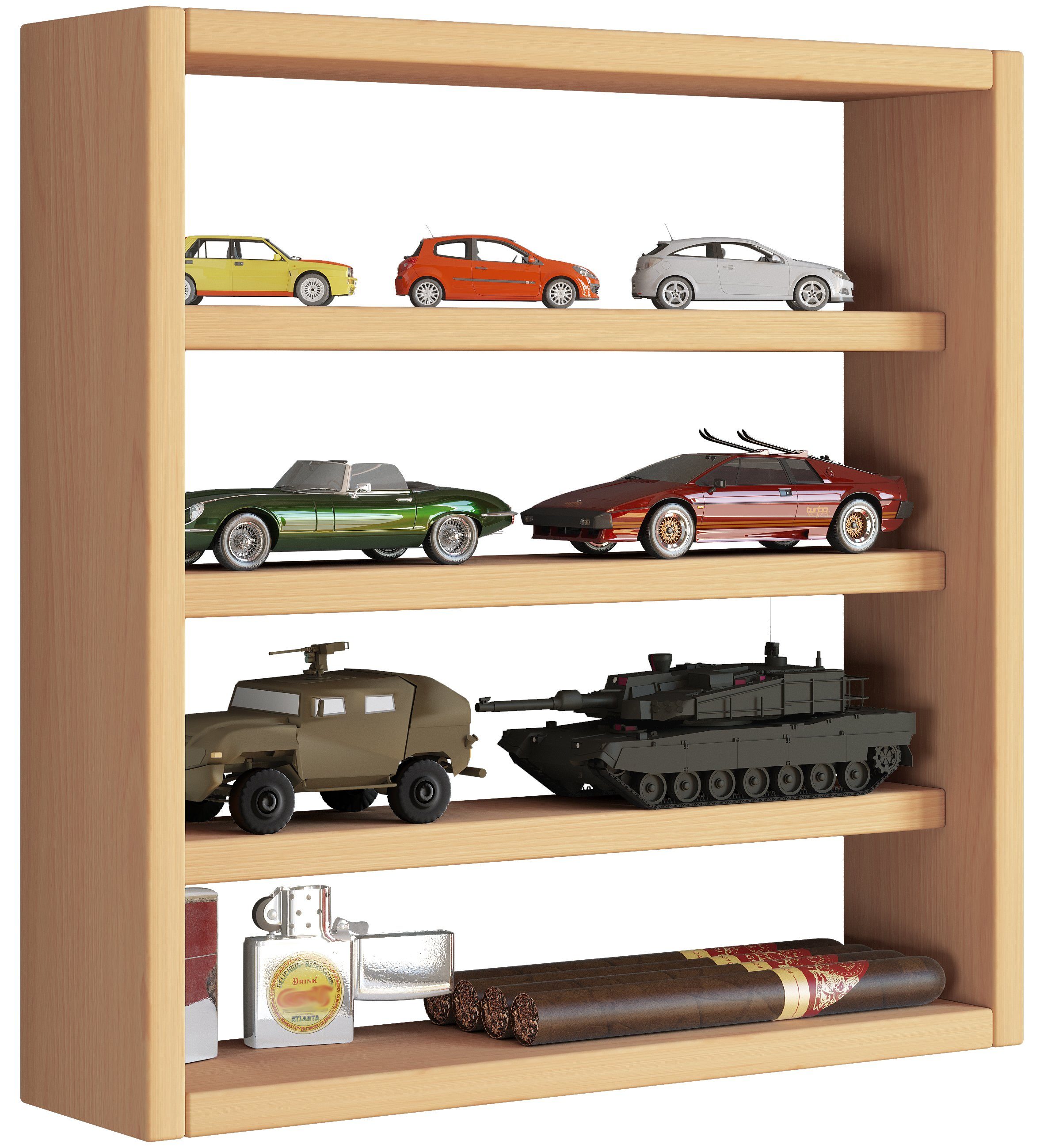 VCM Hängevitrine Holz Wandregal Wandvitrine Regal günstig online kaufen