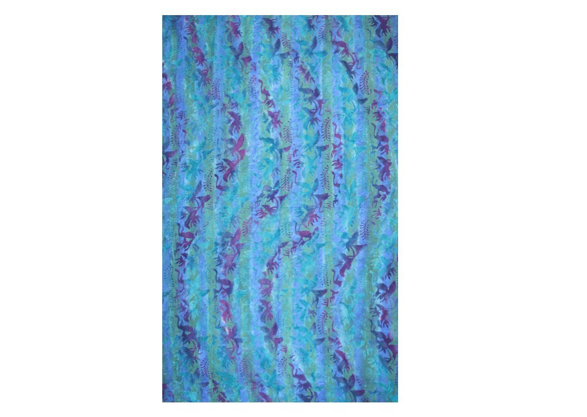 Schal Kuschelschal oder Wickelrock aus hochwertiger blue Strandtuch Stola, tragbar auch aber Viskose PANASIAM gut als Schultertuch sommerlicher Halstuch als B112