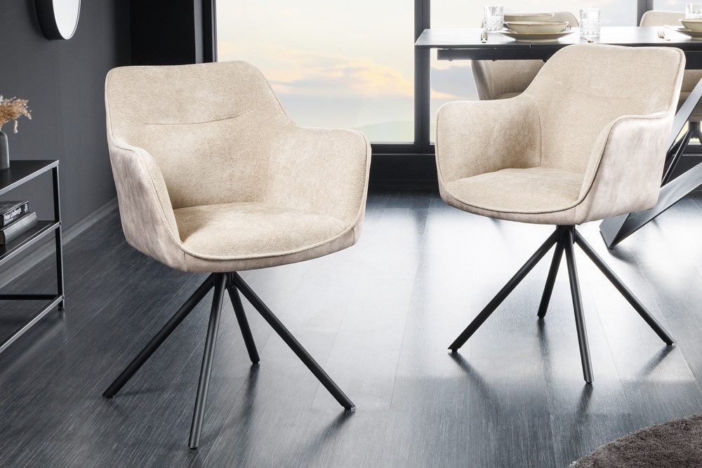 riess-ambiente Polsterstuhl VERONA champagner beige / günstig online kaufen