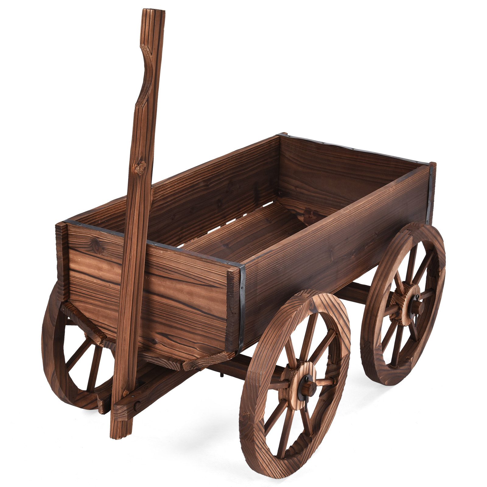 COSTWAY Blumenständer, Blumenwagen mit 4 Rädern, günstig online kaufen