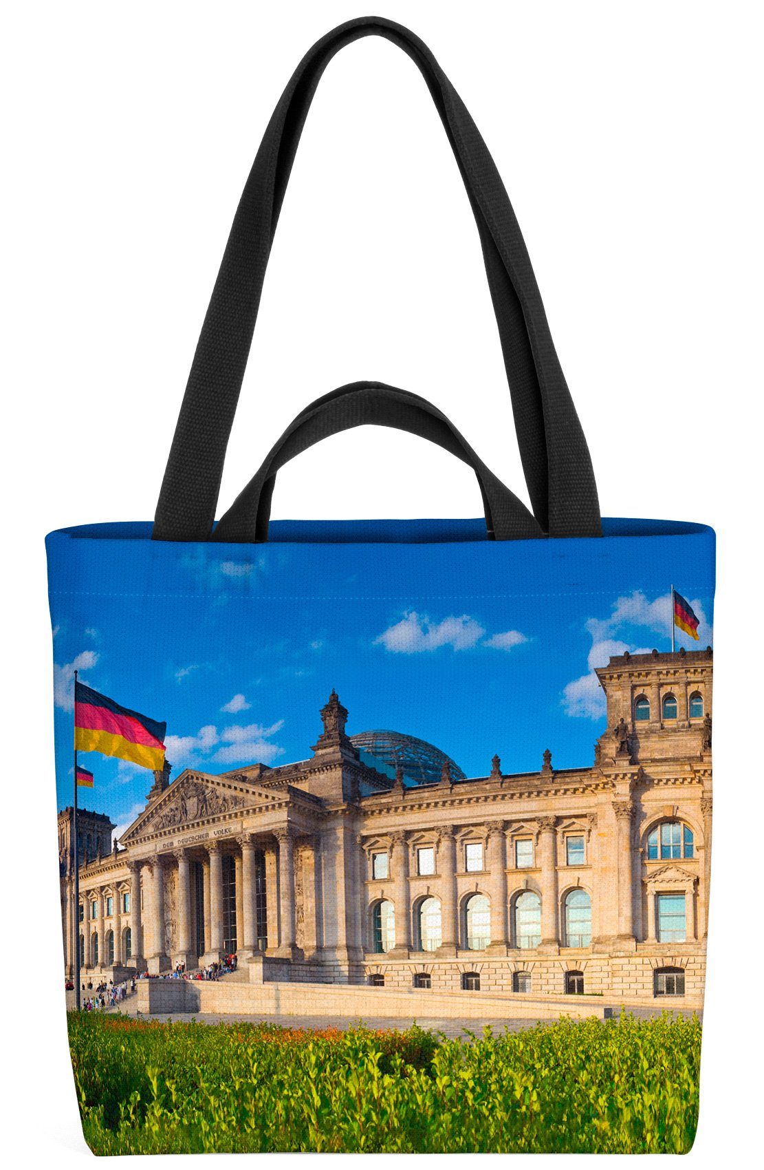 Henkeltasche Merkel Scholz Reichstag Berlin Bundestag Deutschland (1-tlg), Haupts Reichstag VOID