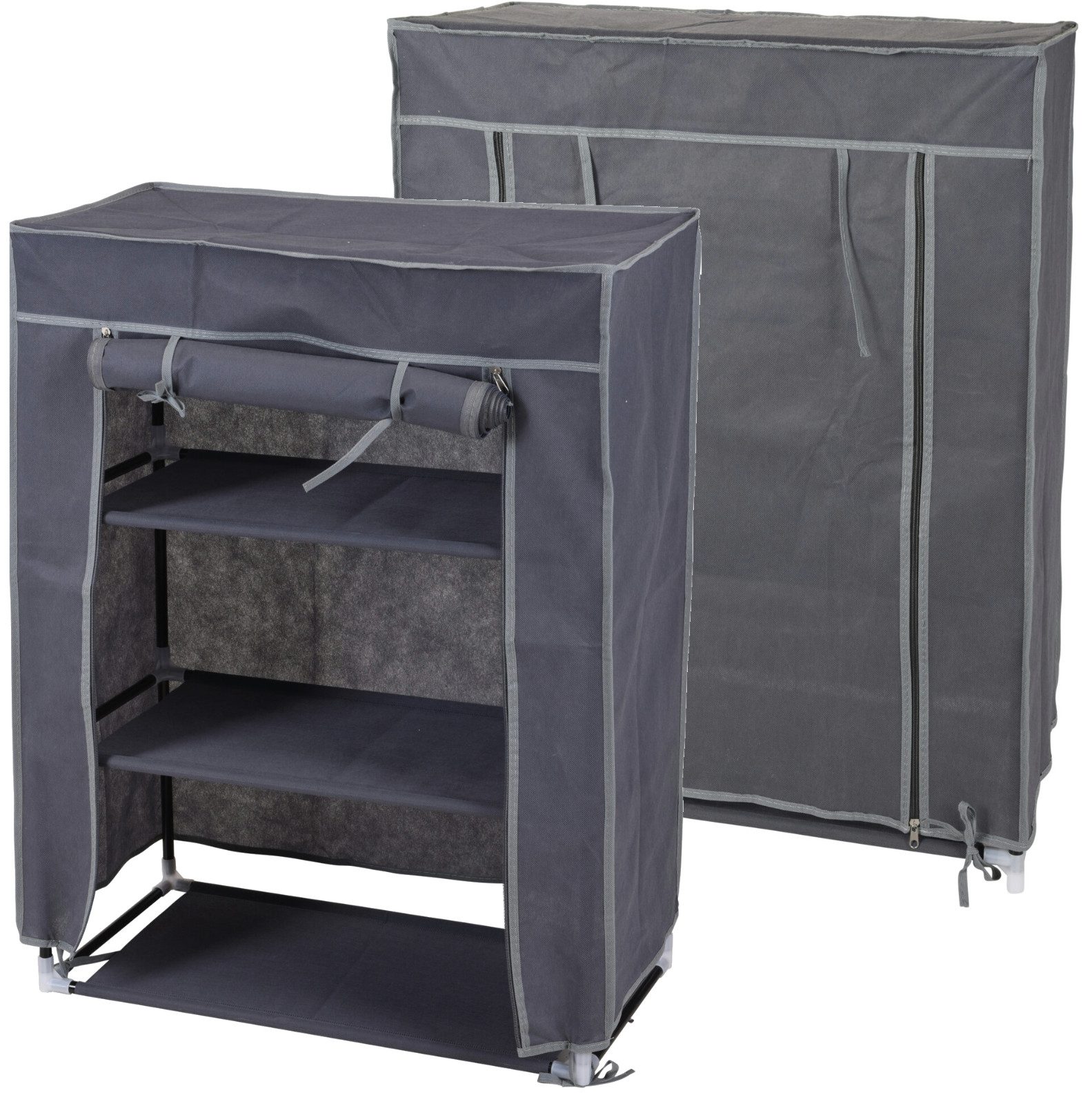 Koopman Campingschrank Stoffschrank Regal Schuhregal Reise günstig online kaufen