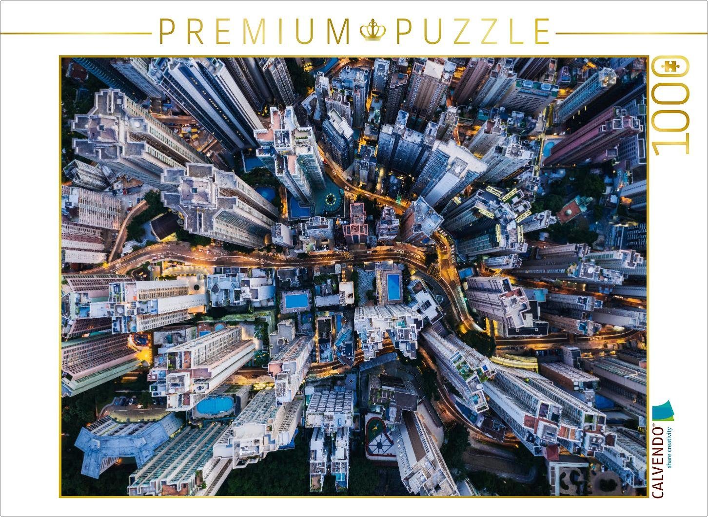 CALVENDO Puzzle CALVENDO Puzzle Hong Kong 1000 Teile Lege-Größe 64 x 48 cm  Foto-Puzzle Bild von Matteo Colombo, 1000 Puzzleteile