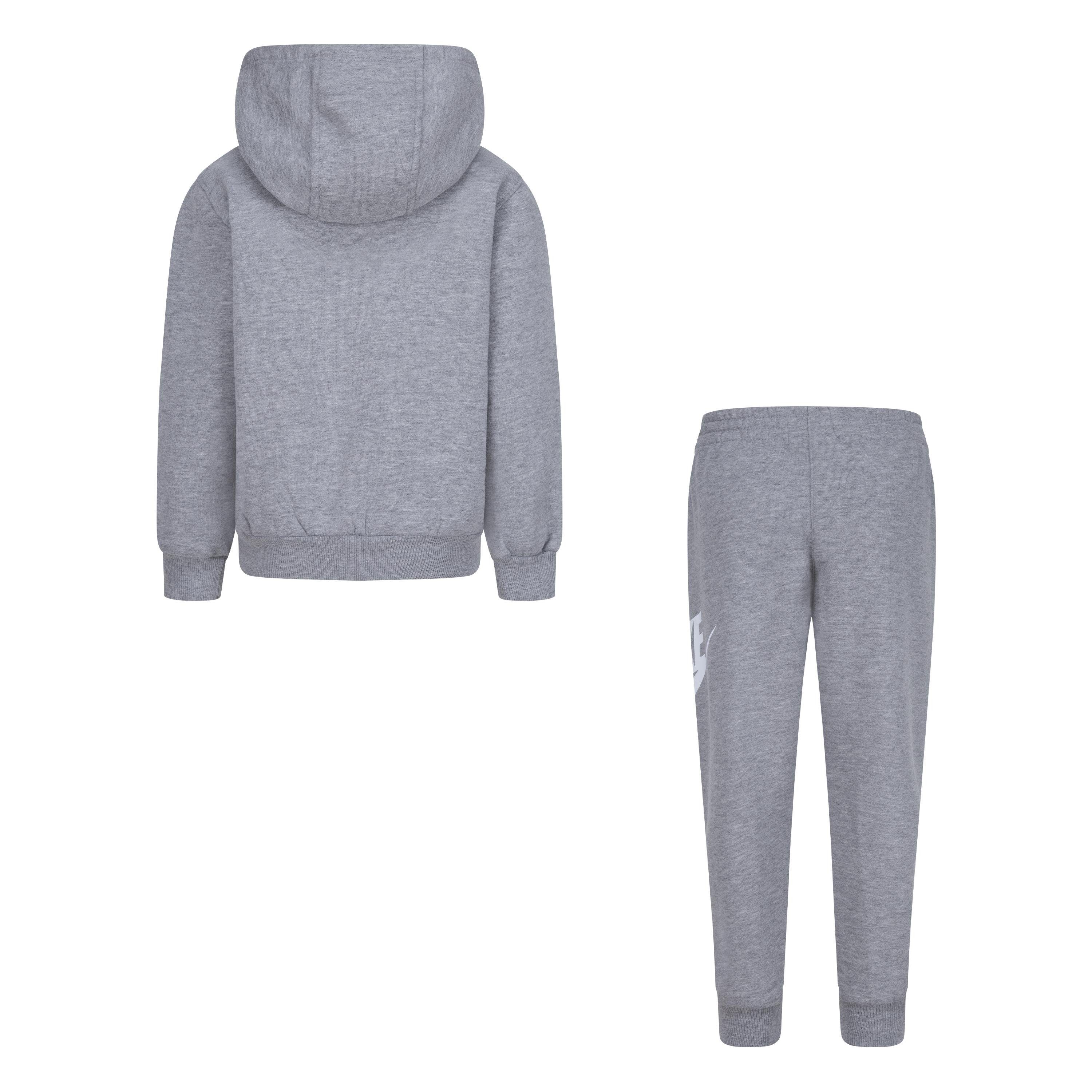 Nike Sportswear Jogginganzug, melierte Optik, aus Baumwolle und Polyester