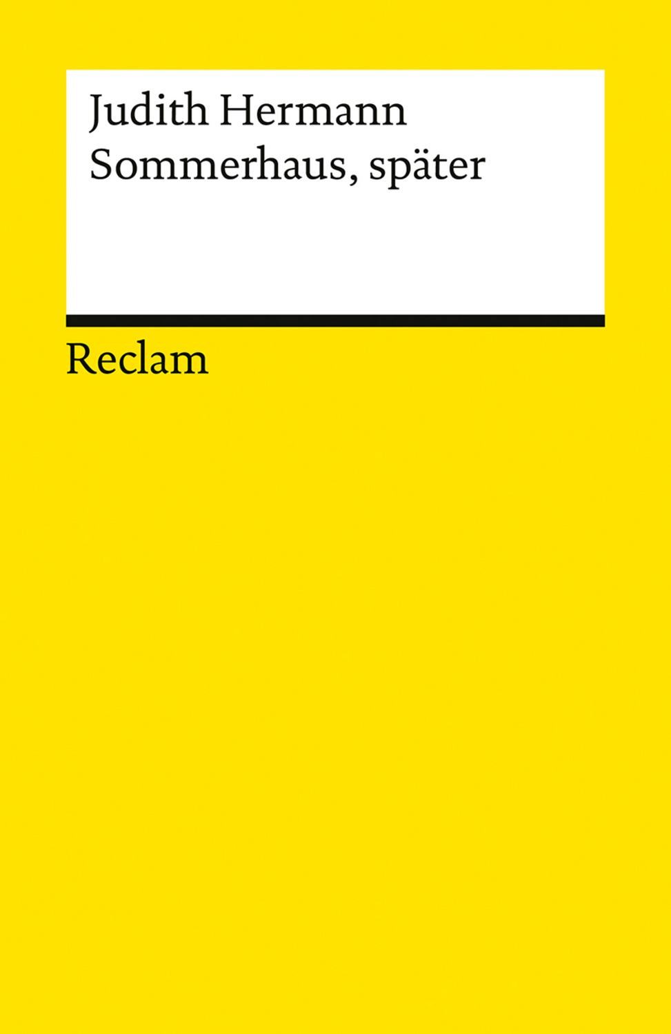 Sommerhaus, später. Erzählungen / Judith Hermann