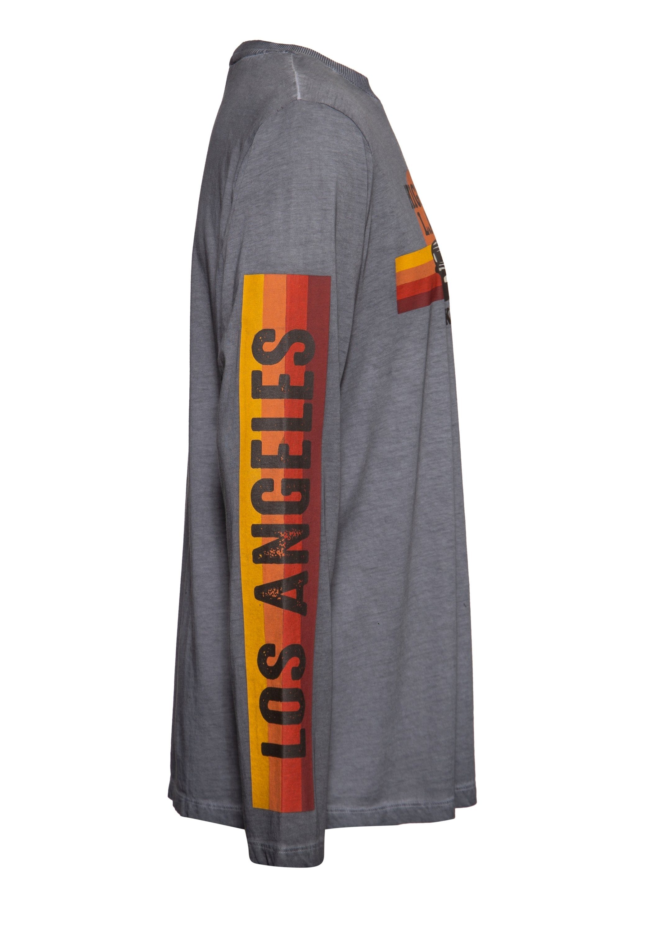KingKerosin Longsleeve Highway to LA mit Print günstig online kaufen