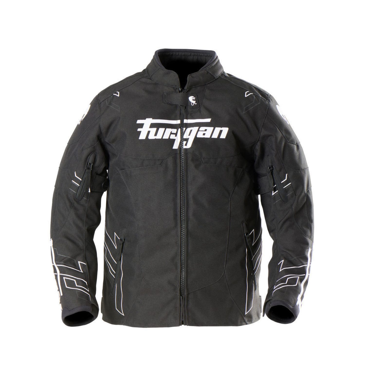 Furygan Motorradjacke Neon Kid wasserdichte Kinder Motorrad Textiljacke Ellenbogenprotektoren enthalten,herausnehmbares Innenfutter,Schul