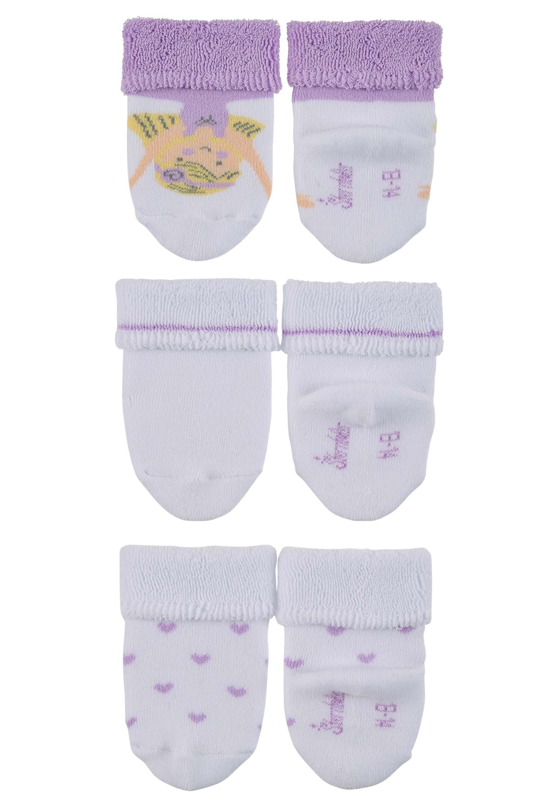 2 Paar Socken Baby Erstlingssöckchen BABYSOCKEN Söckchen oder 2 Socken+2 Mütze 