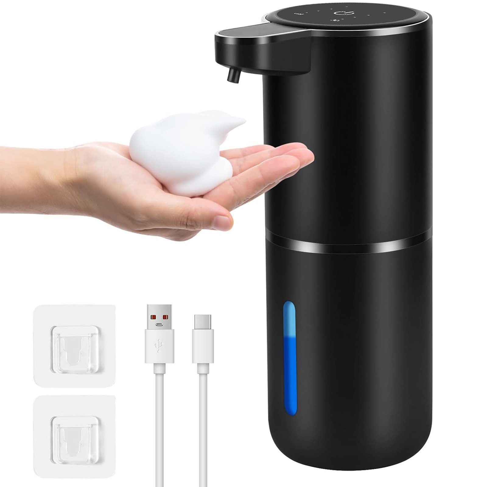 MODFU Seifenspender Automatischer Soap Dispenser 380ml, (Elektrischer Schau günstig online kaufen