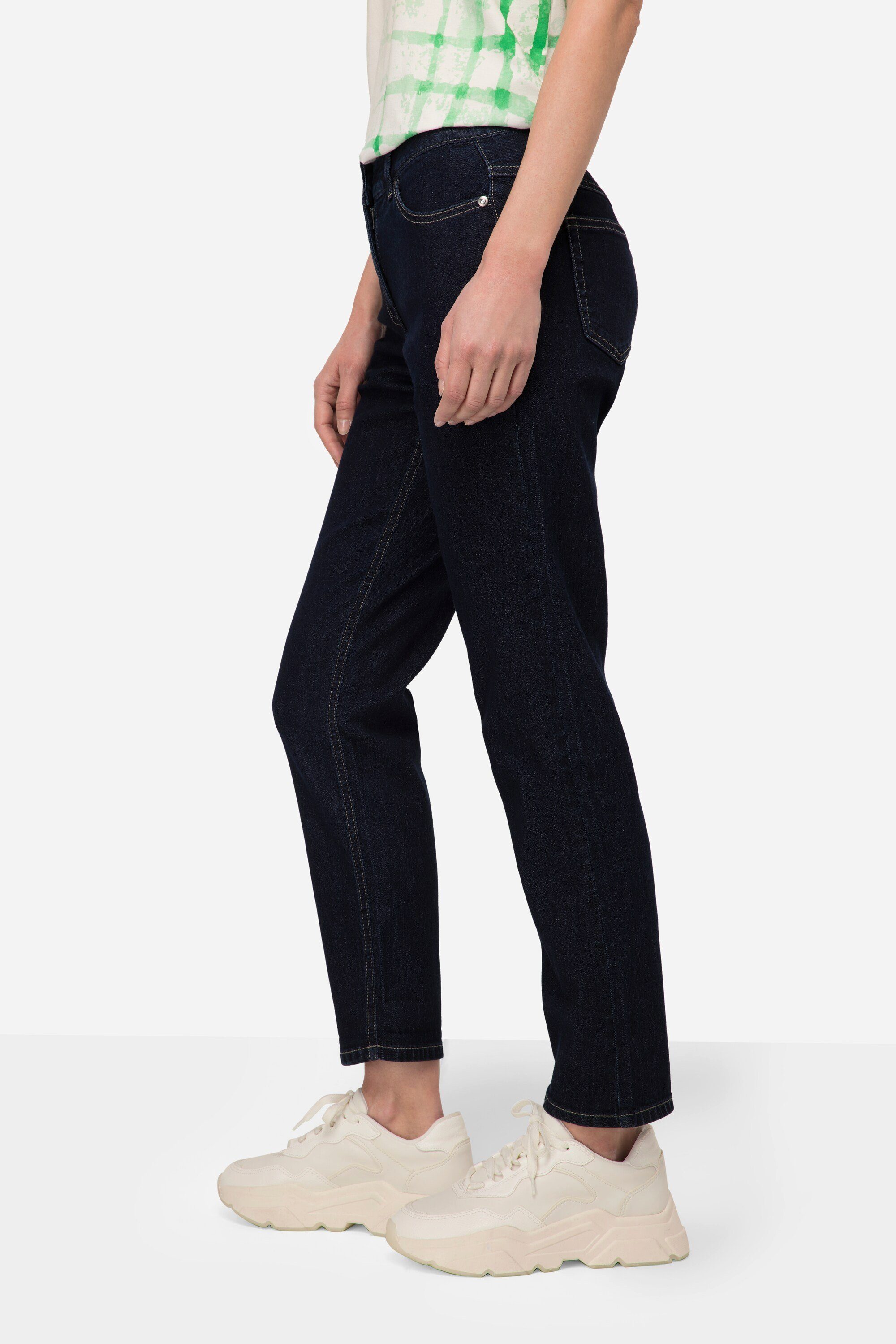 Fit Jeans Straight Schmucknieten 5-Pocket Regular-fit-Jeans Laurasøn