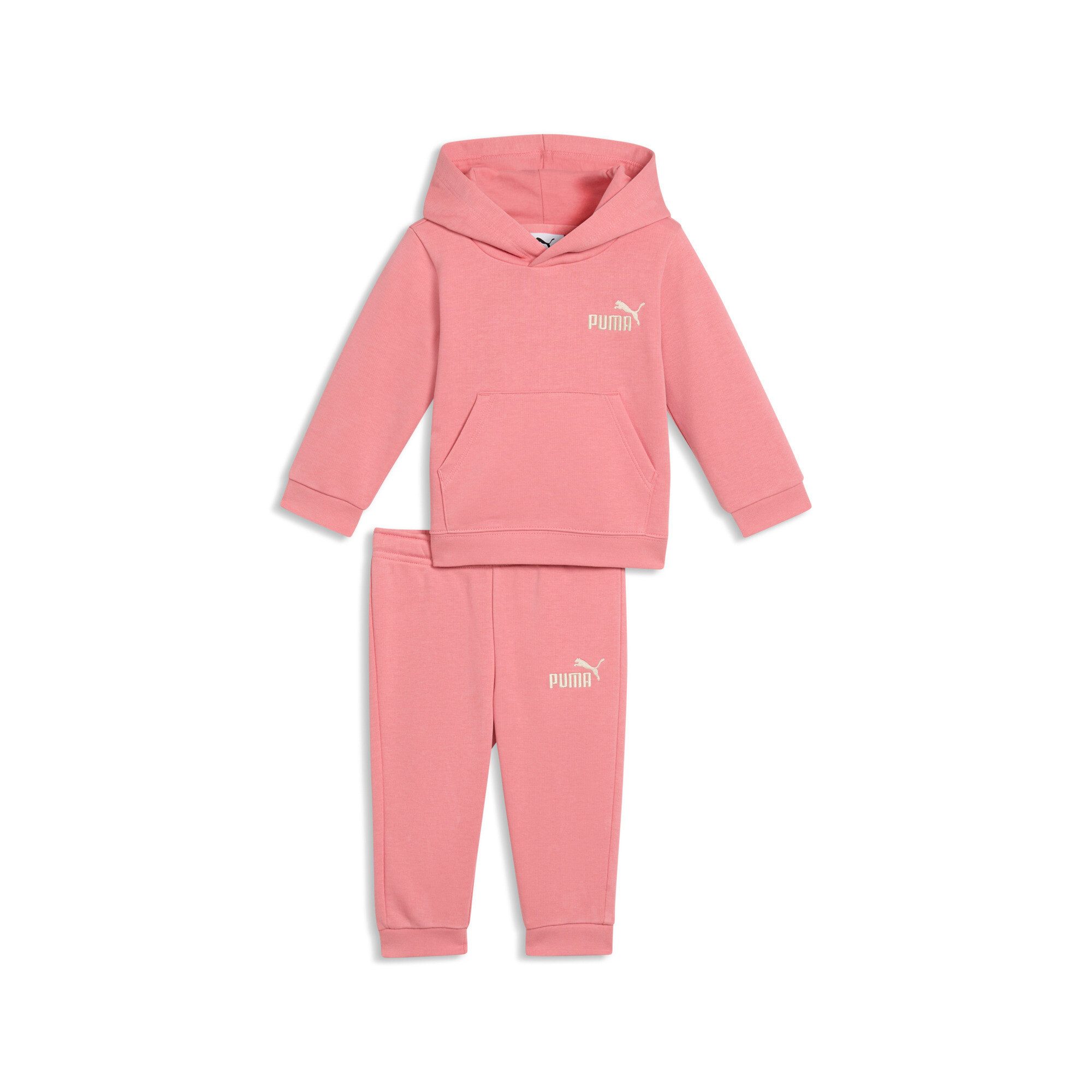 PUMA Trainingsanzug MINICATS LOUNGEWEAR SET TR INF (2-tlg), für Kinder, mit Kapuze, Regular Fit