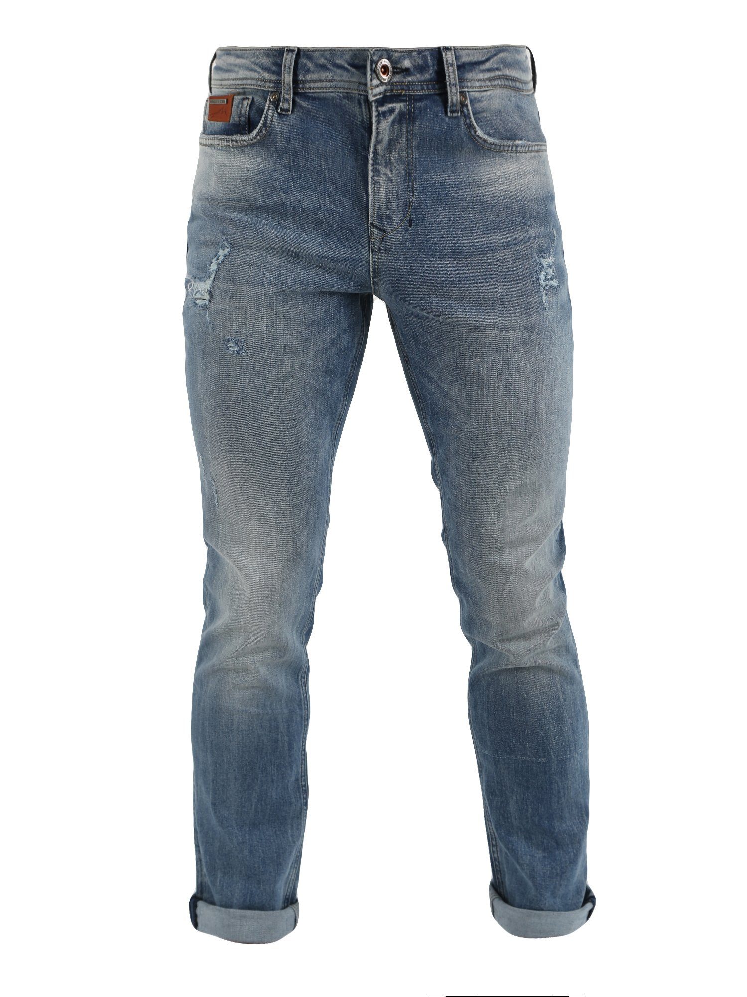 Miracle of Denim Regular-fit-Jeans Cornell im 5-Pocket-Style Mossouri Blue