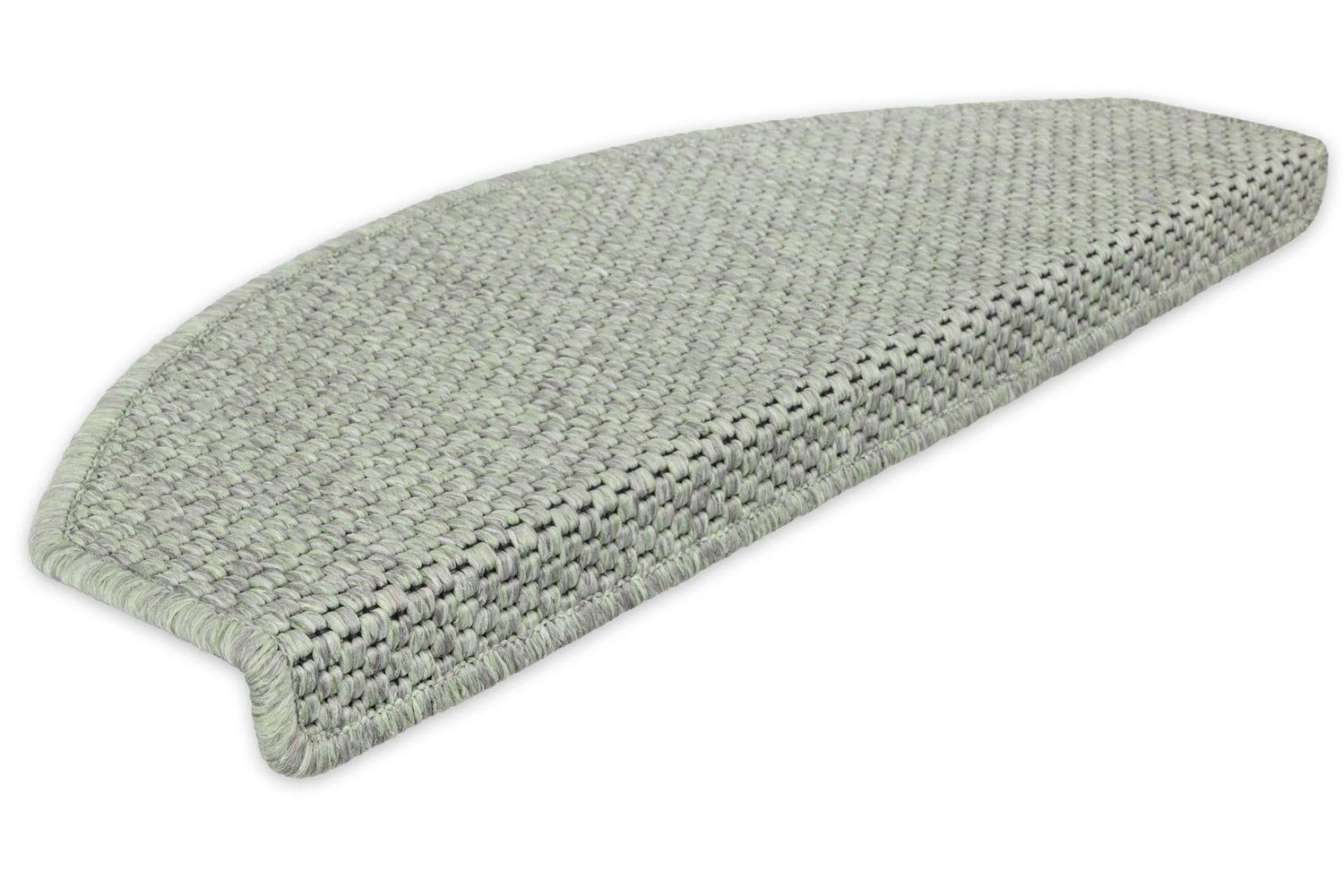 Metzker® Stufenmatte Stufenmatten Göteborg Halbrund, halbrund, Höhe: 8 mm, 15 Stück - Lindgrün