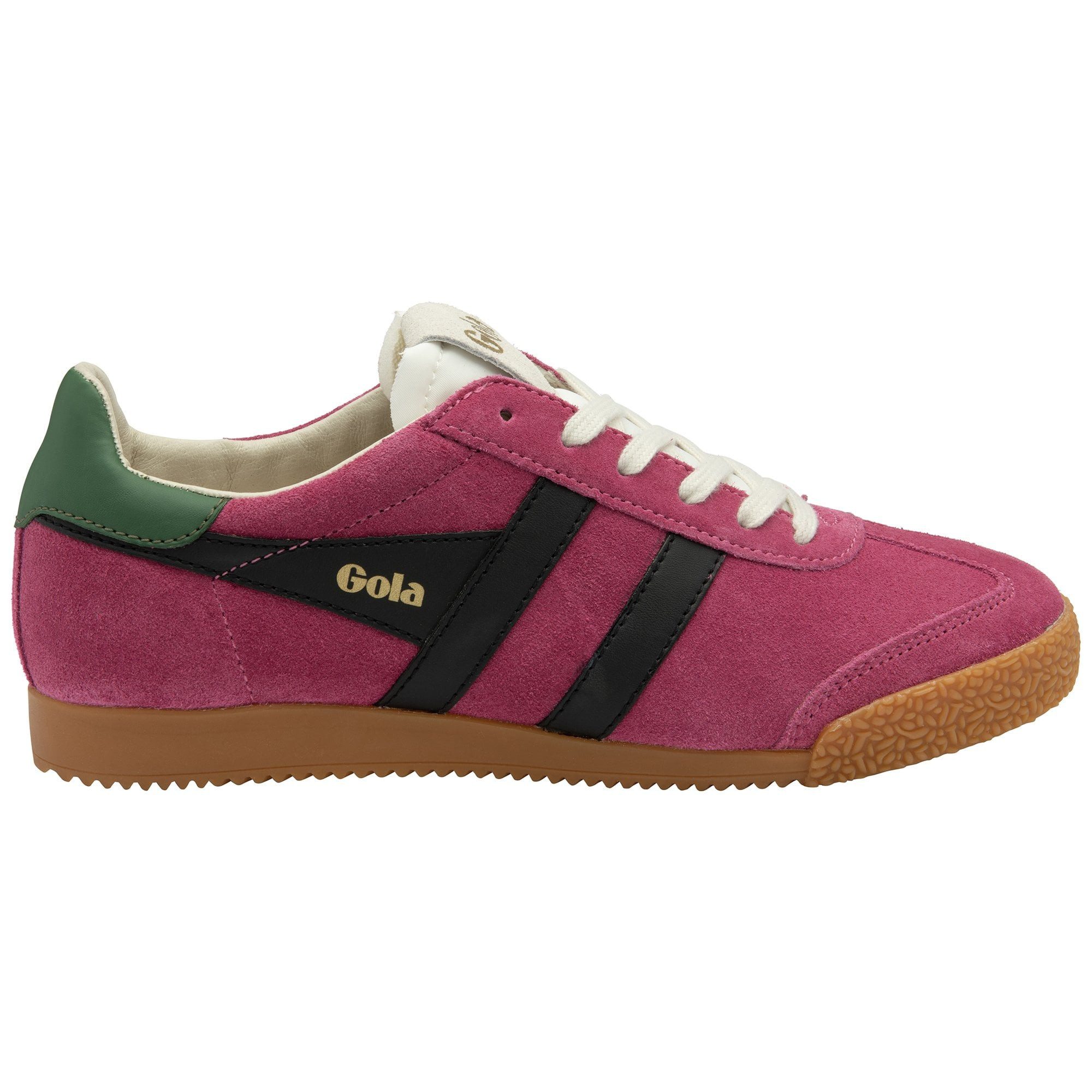 Gola Elan fuchsia/schwarz/dunkelgrün Damen Sneaker günstig online kaufen