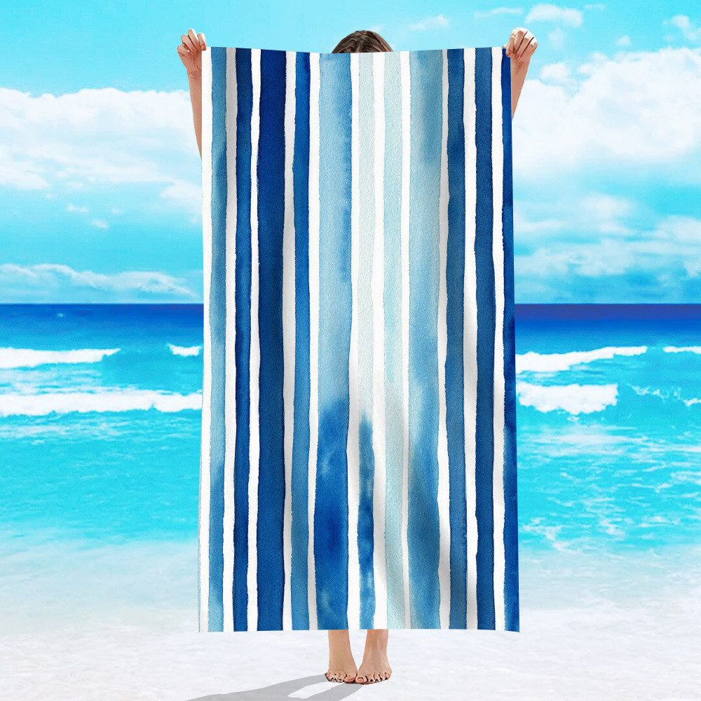 wohnTRAUM24 Strandtuch Strandtuch Mikrofaser Saunatuch Handtuch günstig online kaufen