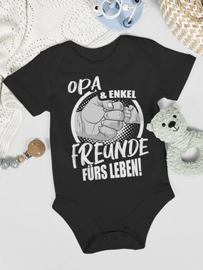 Shirtracer Shirtbody Opa & Enkel Freunde fürs Leben! Partner-Look Familie Baby