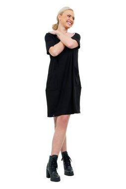 3Elfen A-Linien-Kleid Wolkenkleid – Legeres Jersey Kleid mit Taschen
