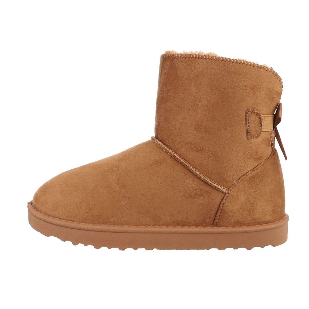 Ital-Design Damen Snowboots Freizeit Snowboots (84906785) Flach Flache Stie günstig online kaufen