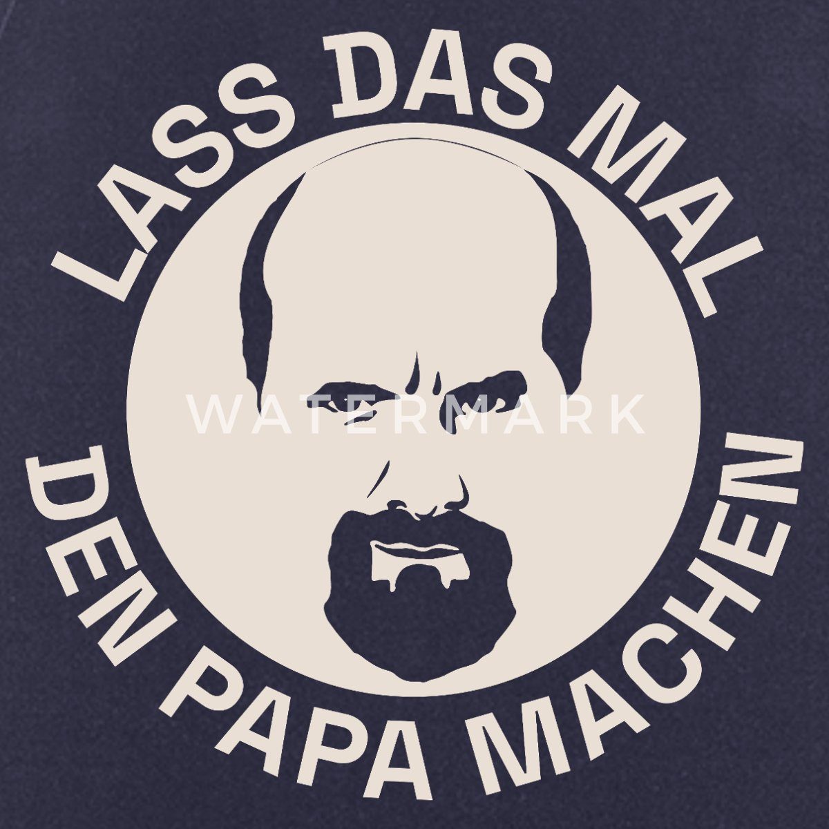 Spreadshirt Kochschürze Stromberg Lass Das Mal Den Papa Machen Kochschürze, günstig online kaufen