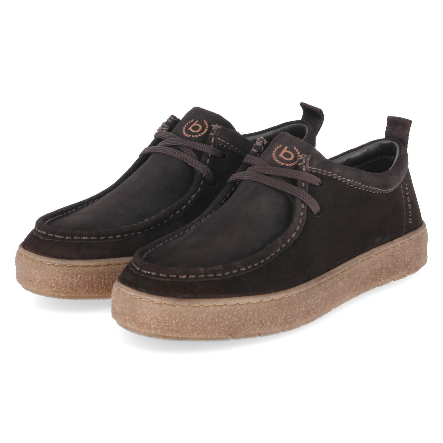bugatti Bugatti 322AP9061400-6100 Herren Rauleder brown Schnürschuh