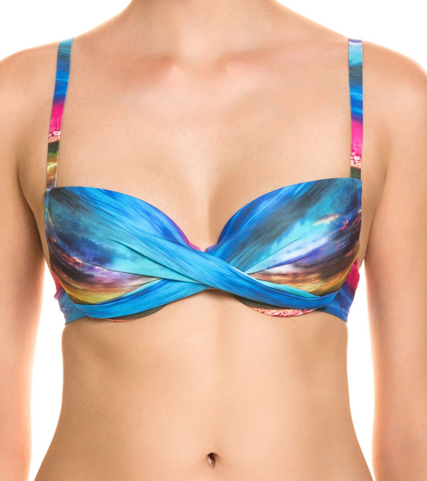 Lisca Bügel-Bikini-Top »LISCA Fiji Bügel-Bikini ausgefallenes Damen  Bade-Oberteil Schwimmmode Bunt« online kaufen | OTTO