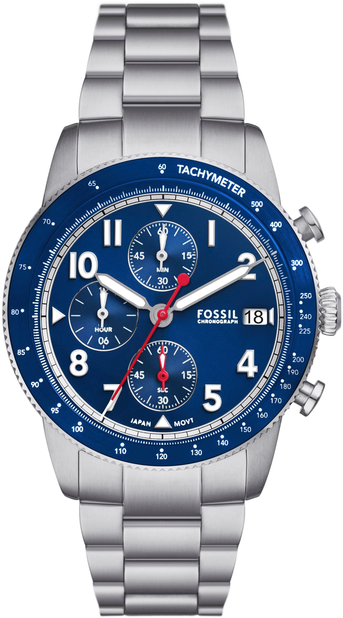 Fossil Chronograph SPORT TOURER FS6047, Quarzuhr, günstig online kaufen