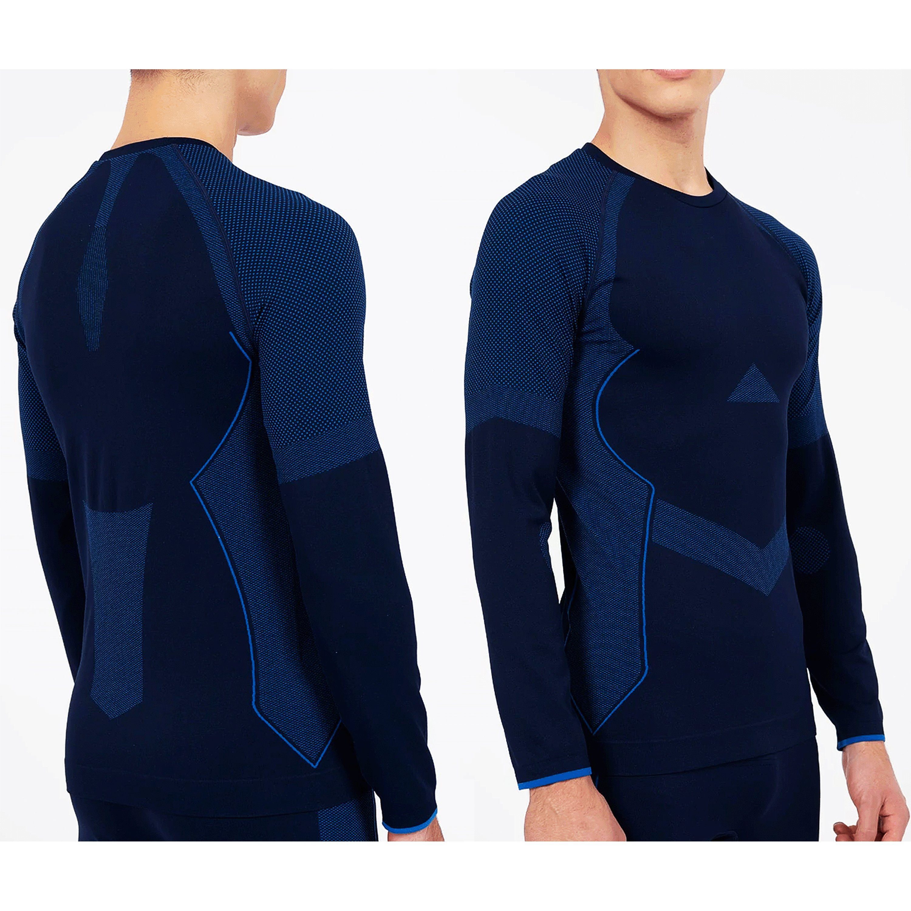 Thermounterhemd Thermo Unterhemd Herren Unterwäsche Winter Langarm Thermowäsche Ski